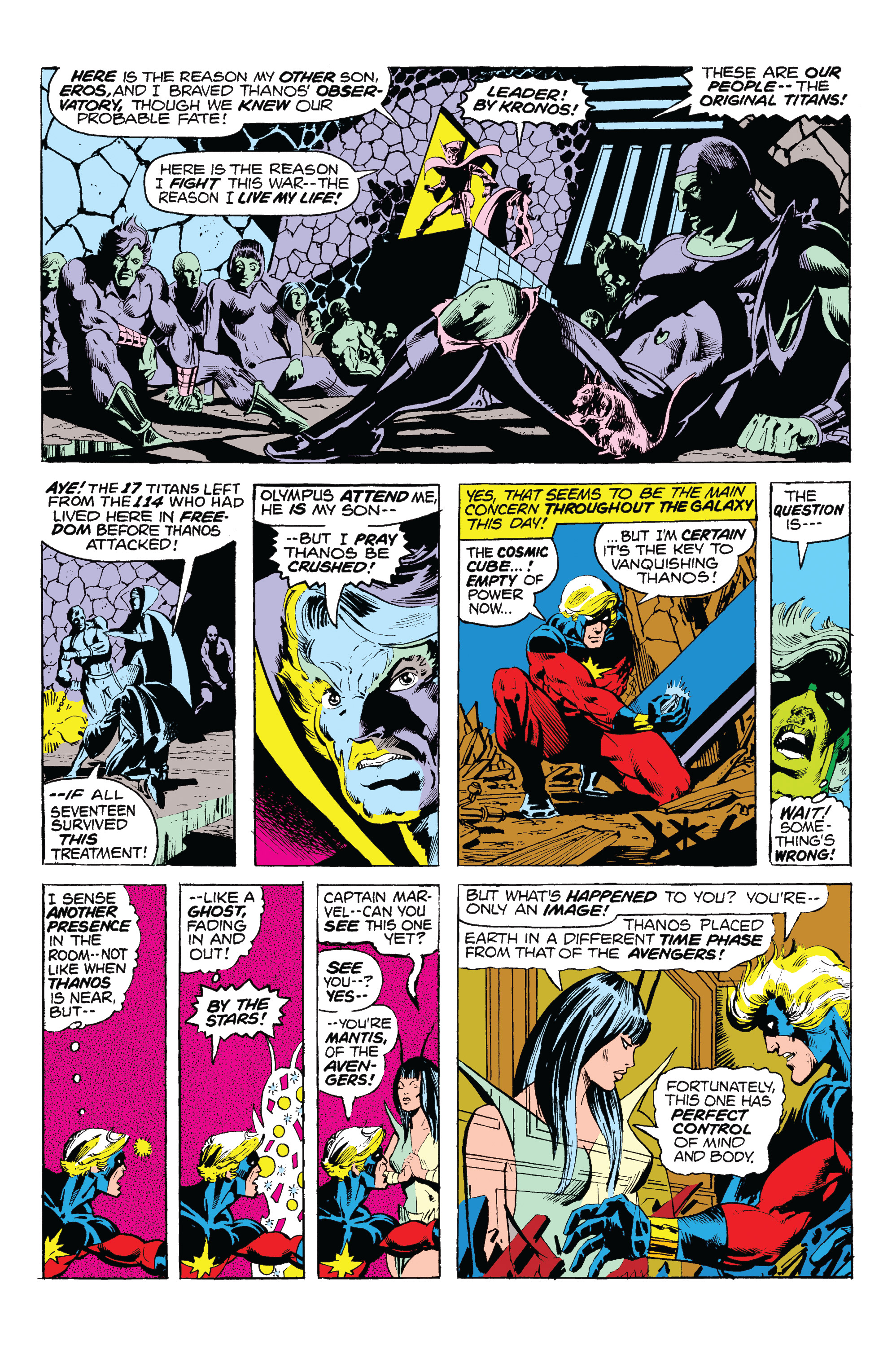 Read online Marvel-Verse: Thanos comic -  Issue # TPB - 34