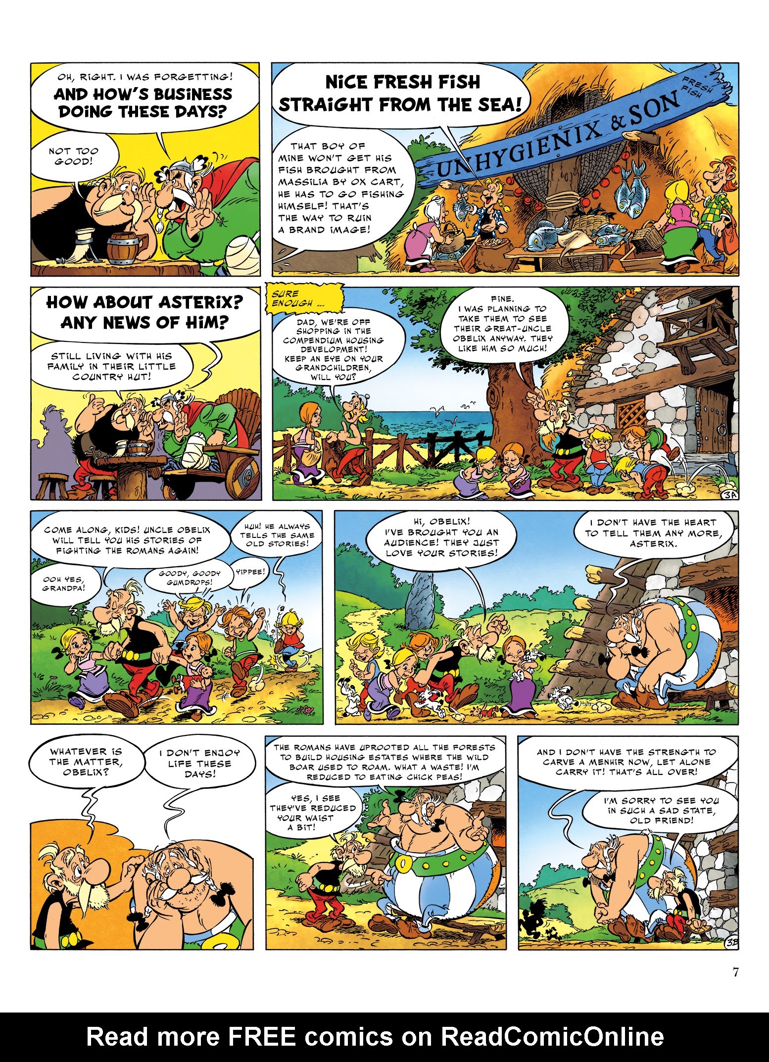 Read online Asterix comic -  Issue #34 - 8