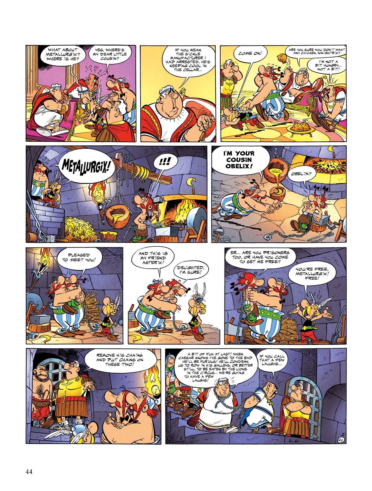 Read online Asterix comic -  Issue #2 - 45