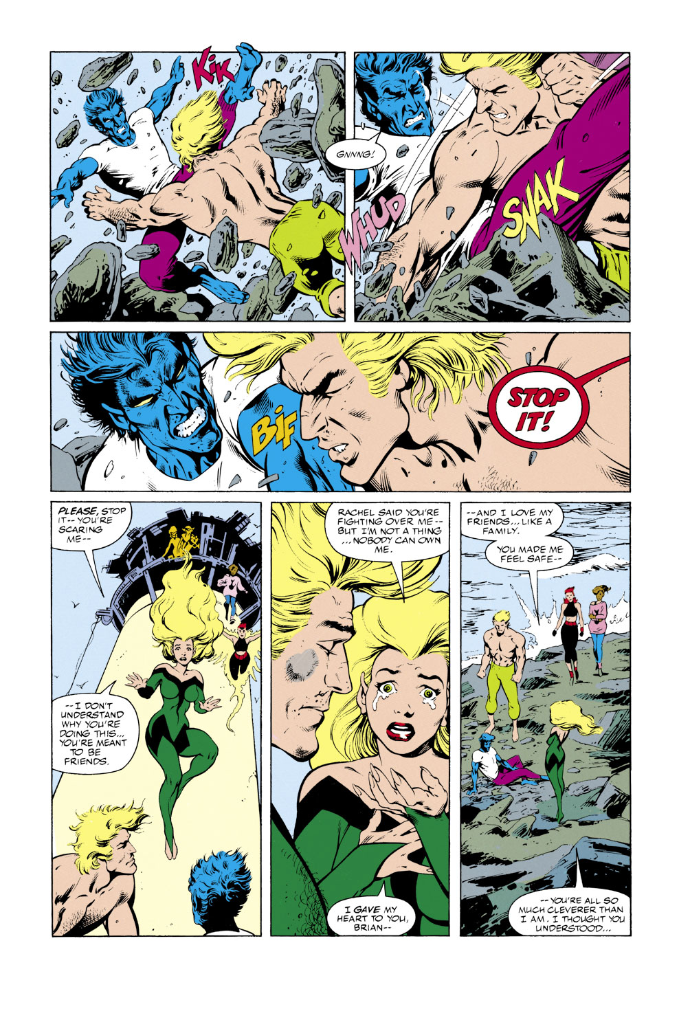 Read online Excalibur (1988) comic -  Issue #43 - 18
