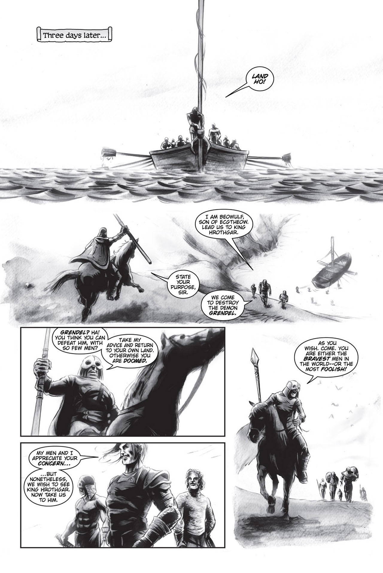 Read online Beowulf: The Graphic Novel comic -  Issue # Full - 23