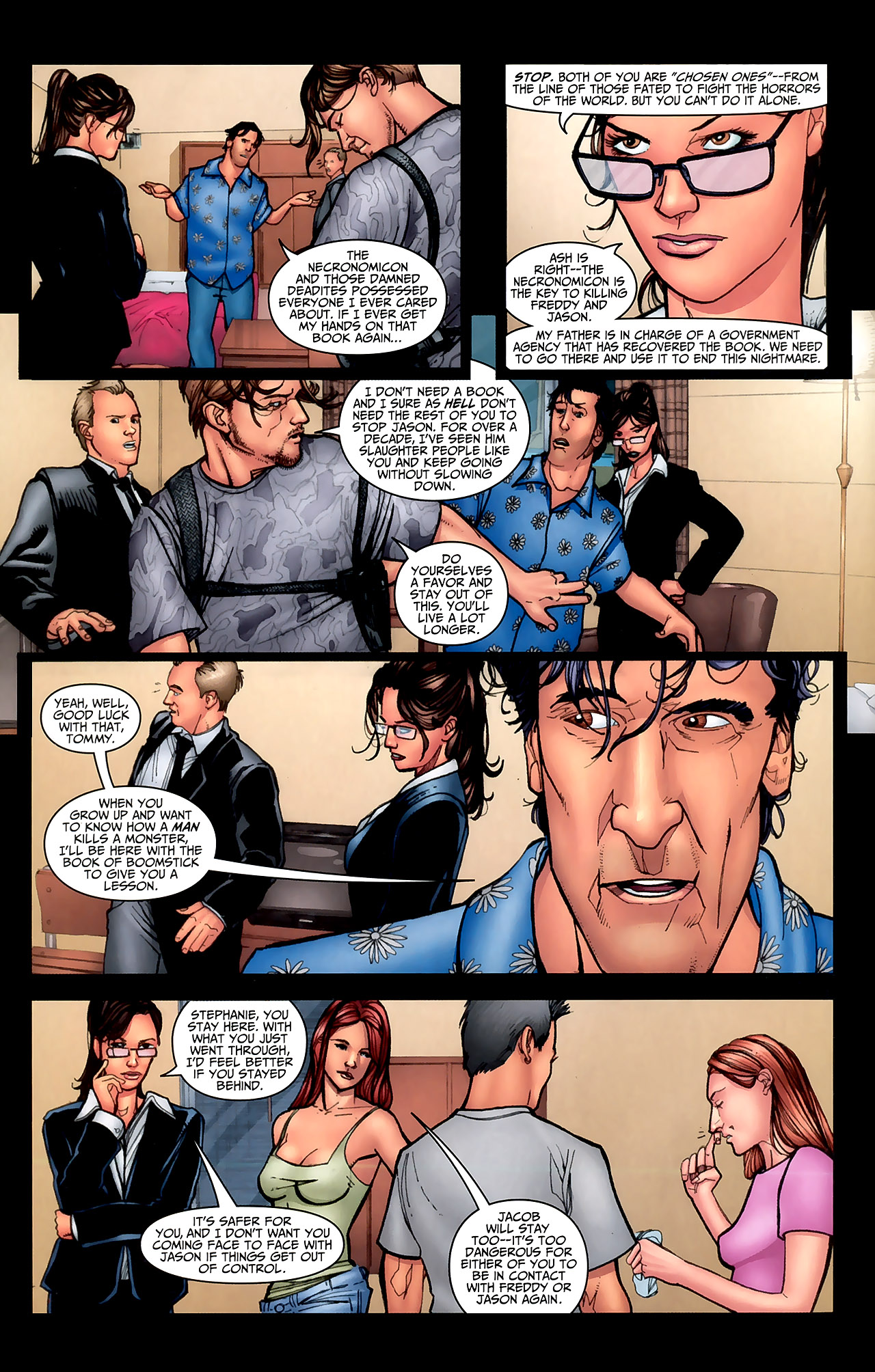Read online Freddy vs. Jason vs. Ash: The Nightmare Warriors comic -  Issue #3 - 7