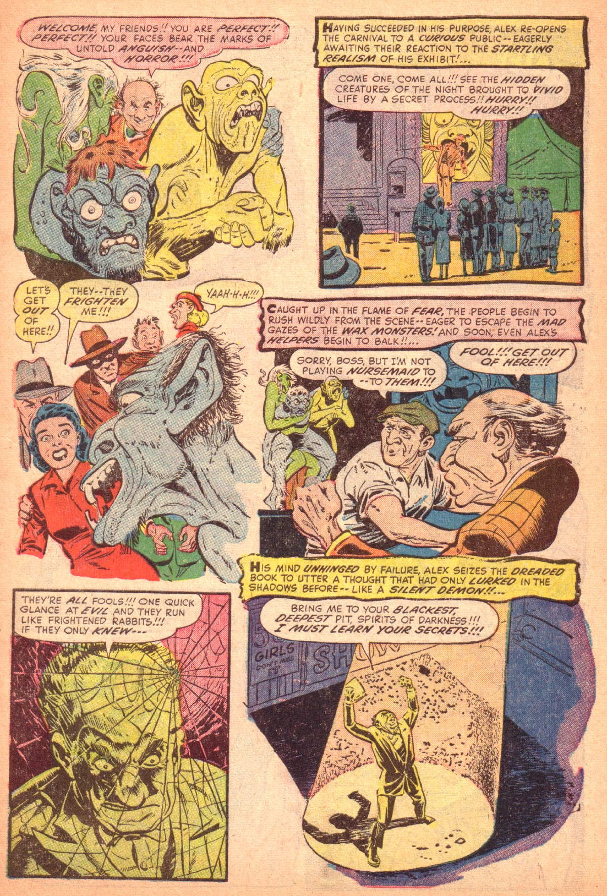Read online Chamber of Chills (1951) comic -  Issue #7 - 8
