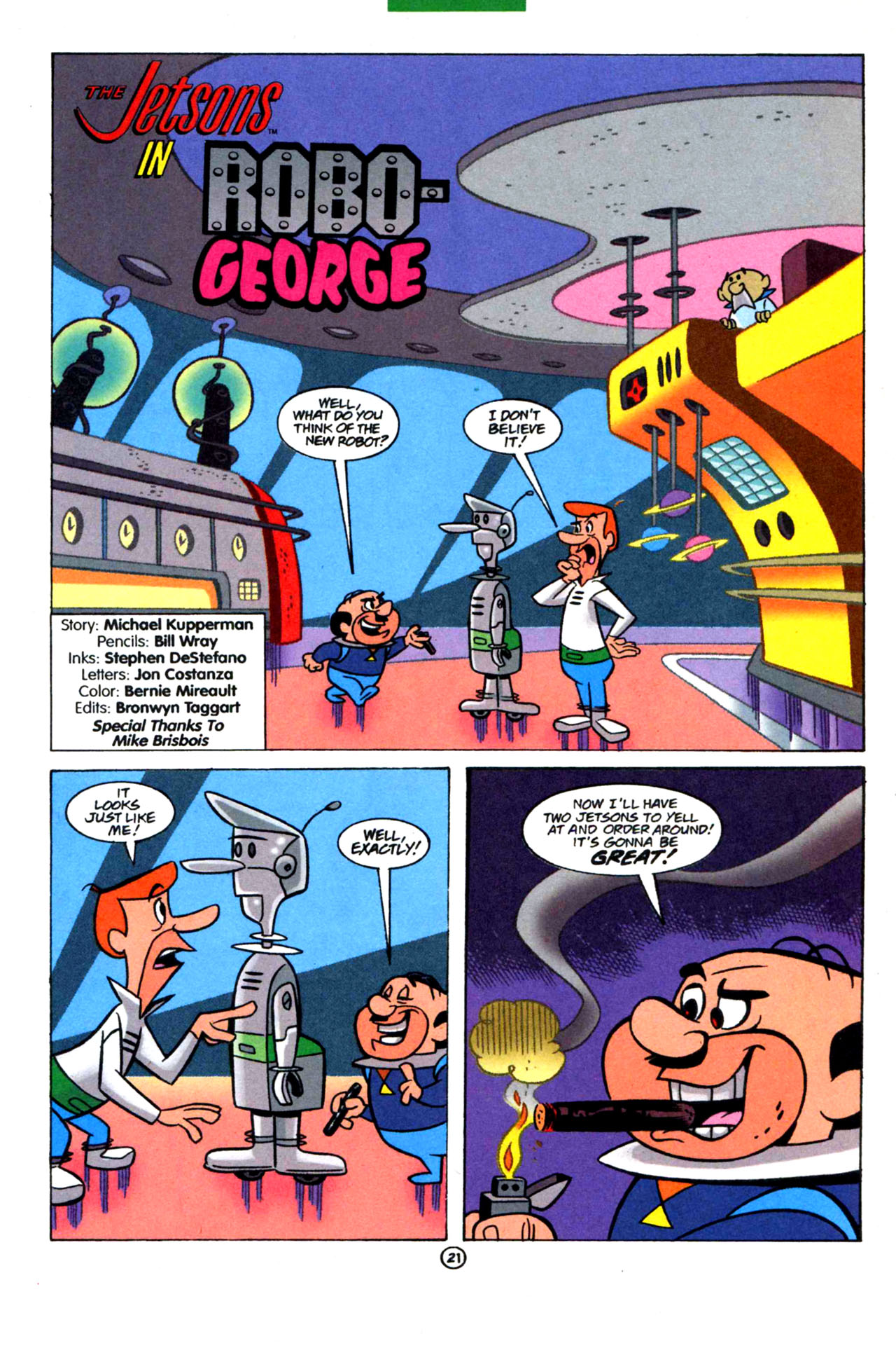 Read online The Flintstones and the Jetsons comic -  Issue #4 - 23