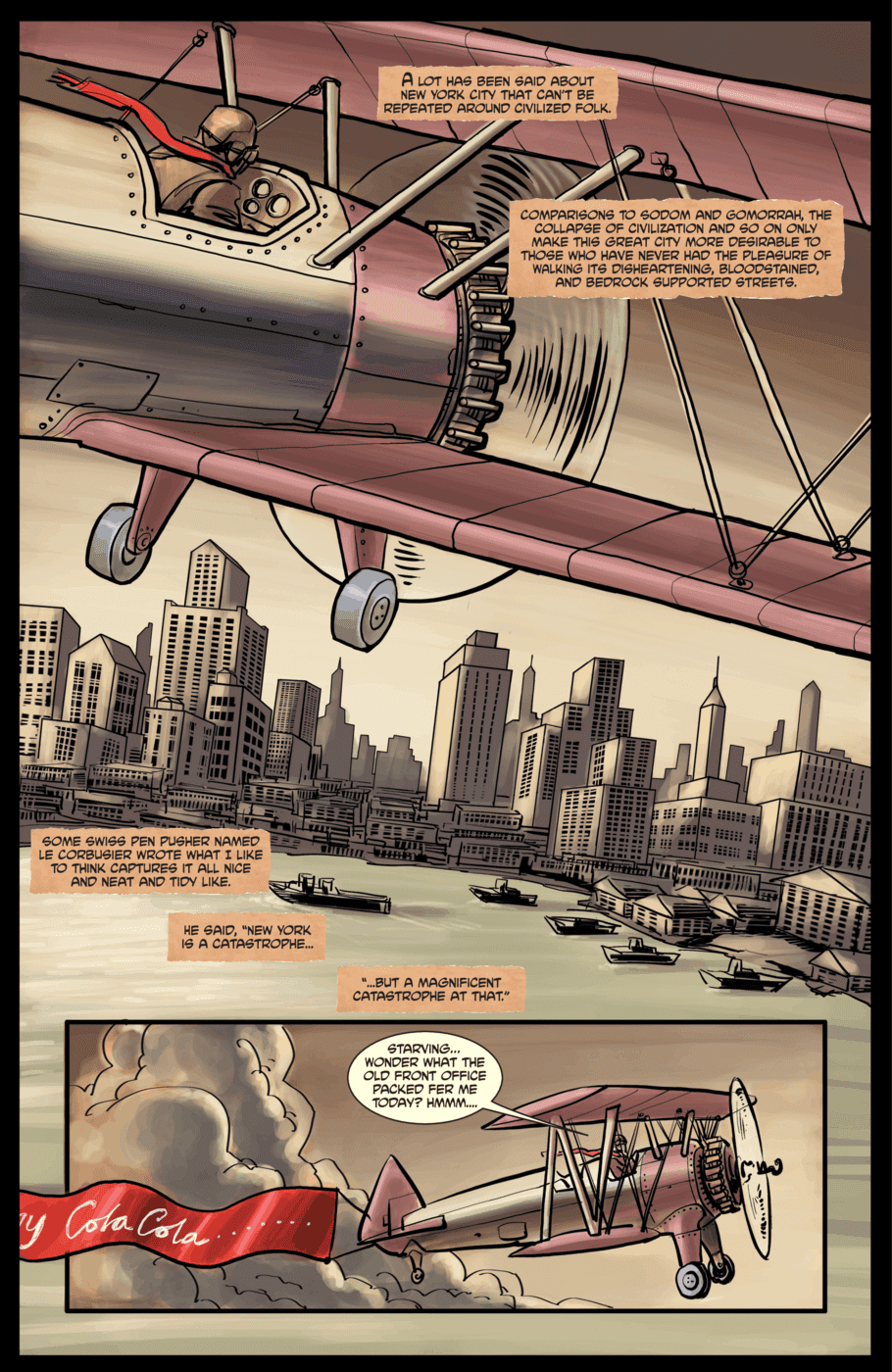 Read online Ed Burns' Dock Walloper comic -  Issue #1 - 3