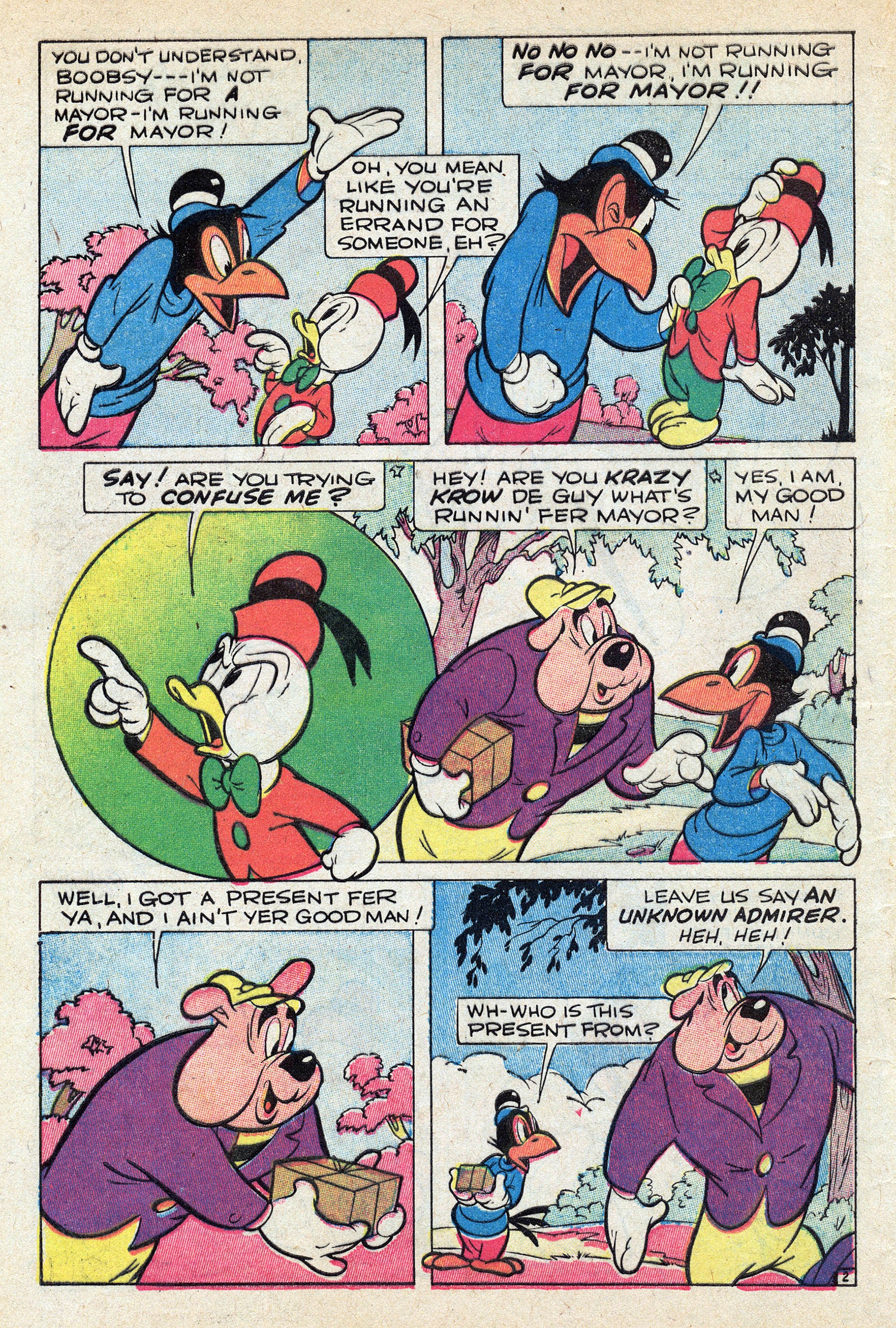 Read online Krazy Krow (1958) comic -  Issue #1 - 4