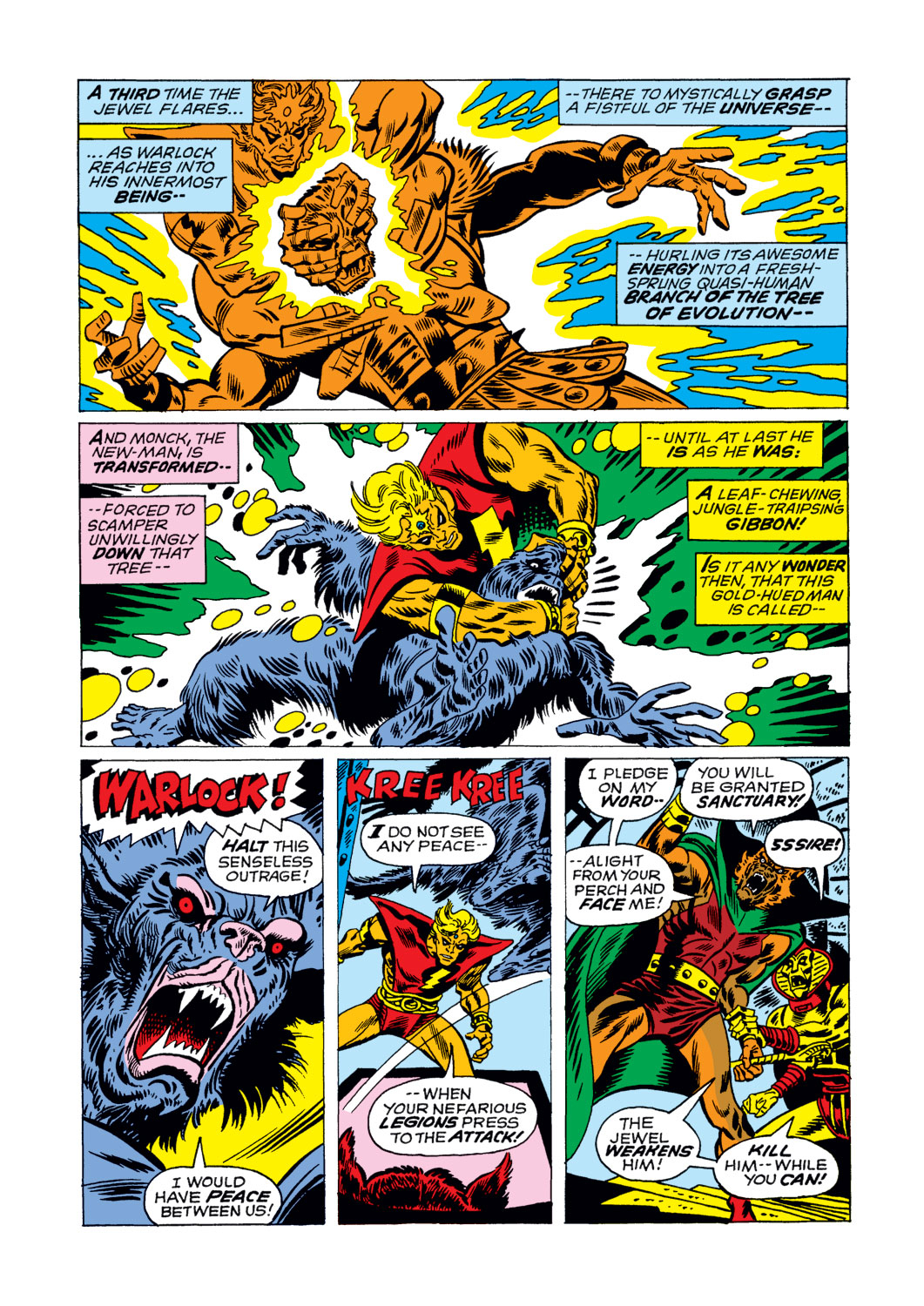 Read online Warlock (1972) comic -  Issue #2 - 5