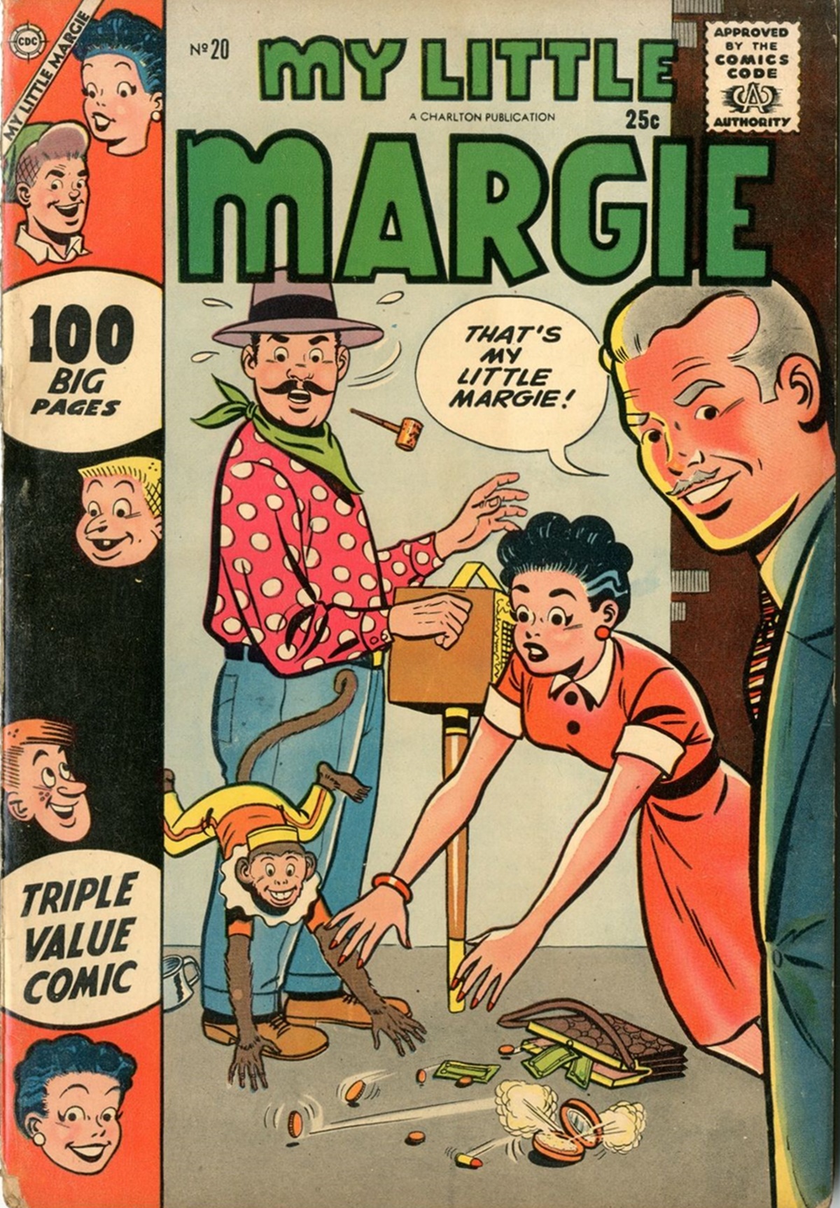 Read online My Little Margie (1954) comic -  Issue #20 - 1