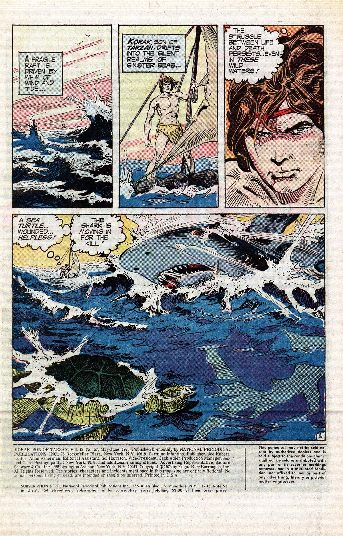 Read online Korak, Son of Tarzan (1972) comic -  Issue #57 - 3