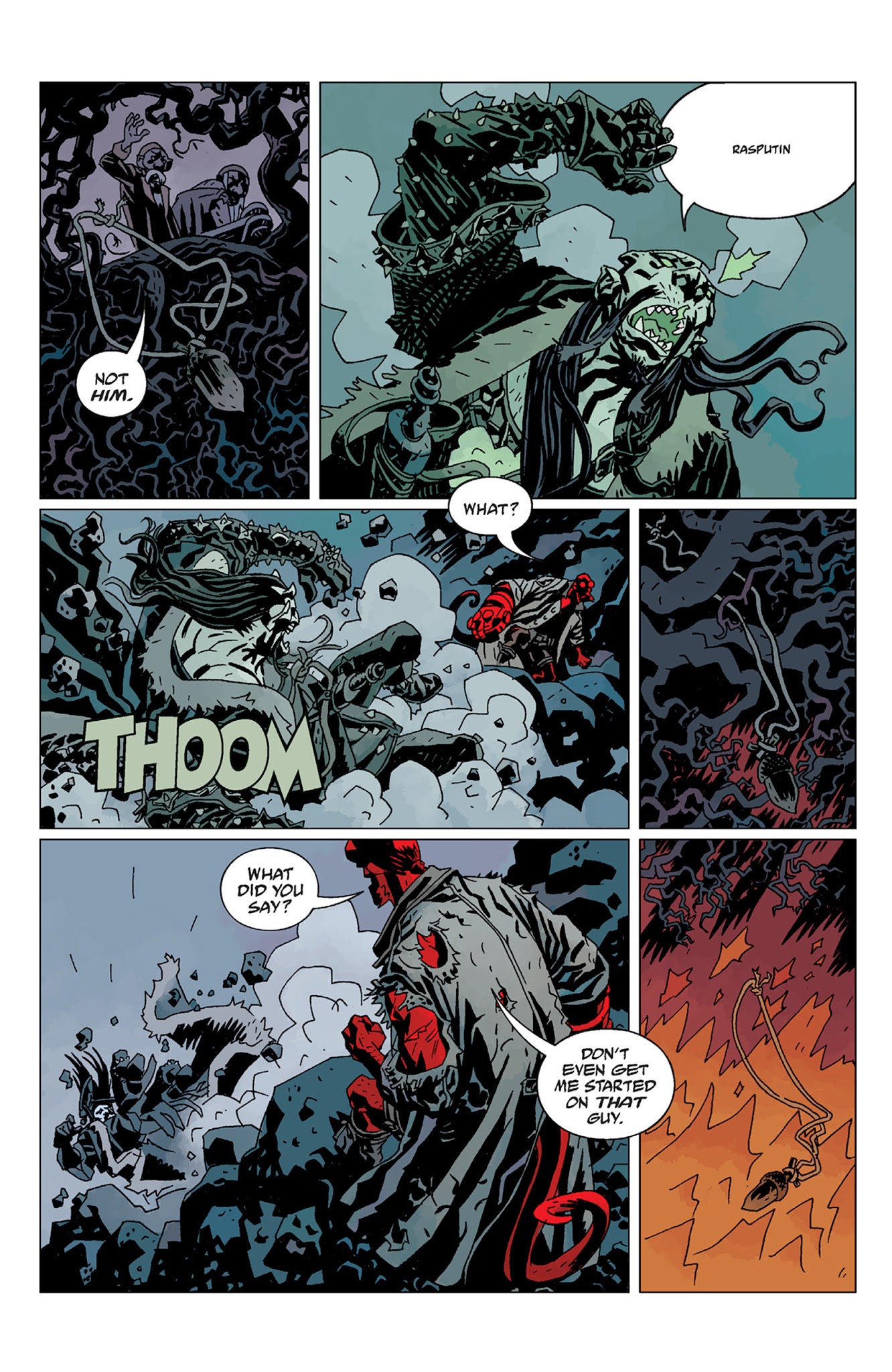 Read online Hellboy: Darkness Calls comic -  Issue # TPB - 148