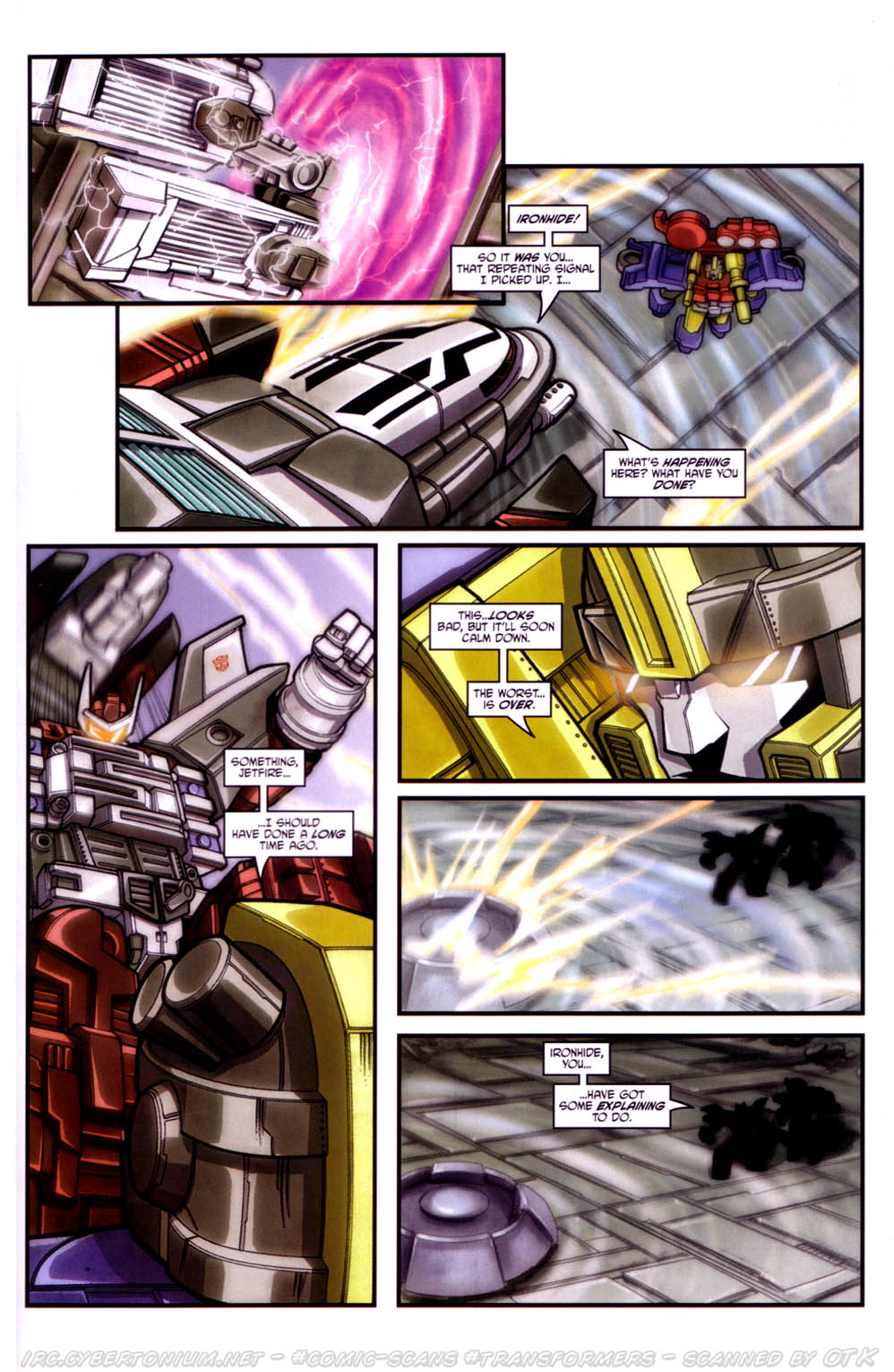 Read online Transformers Energon comic -  Issue #24 - 22
