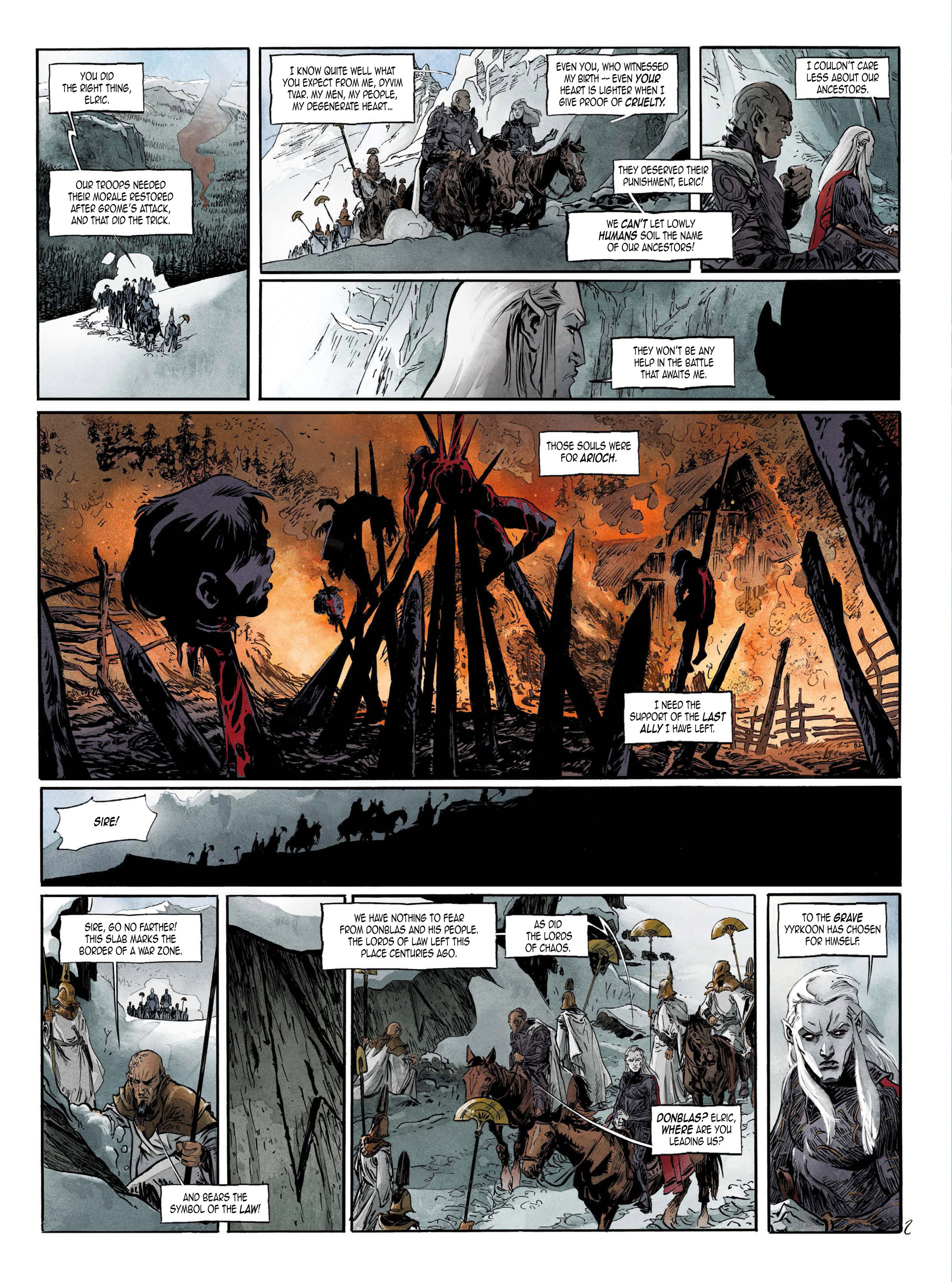 Read online Elric comic -  Issue # TPB 2 - 37