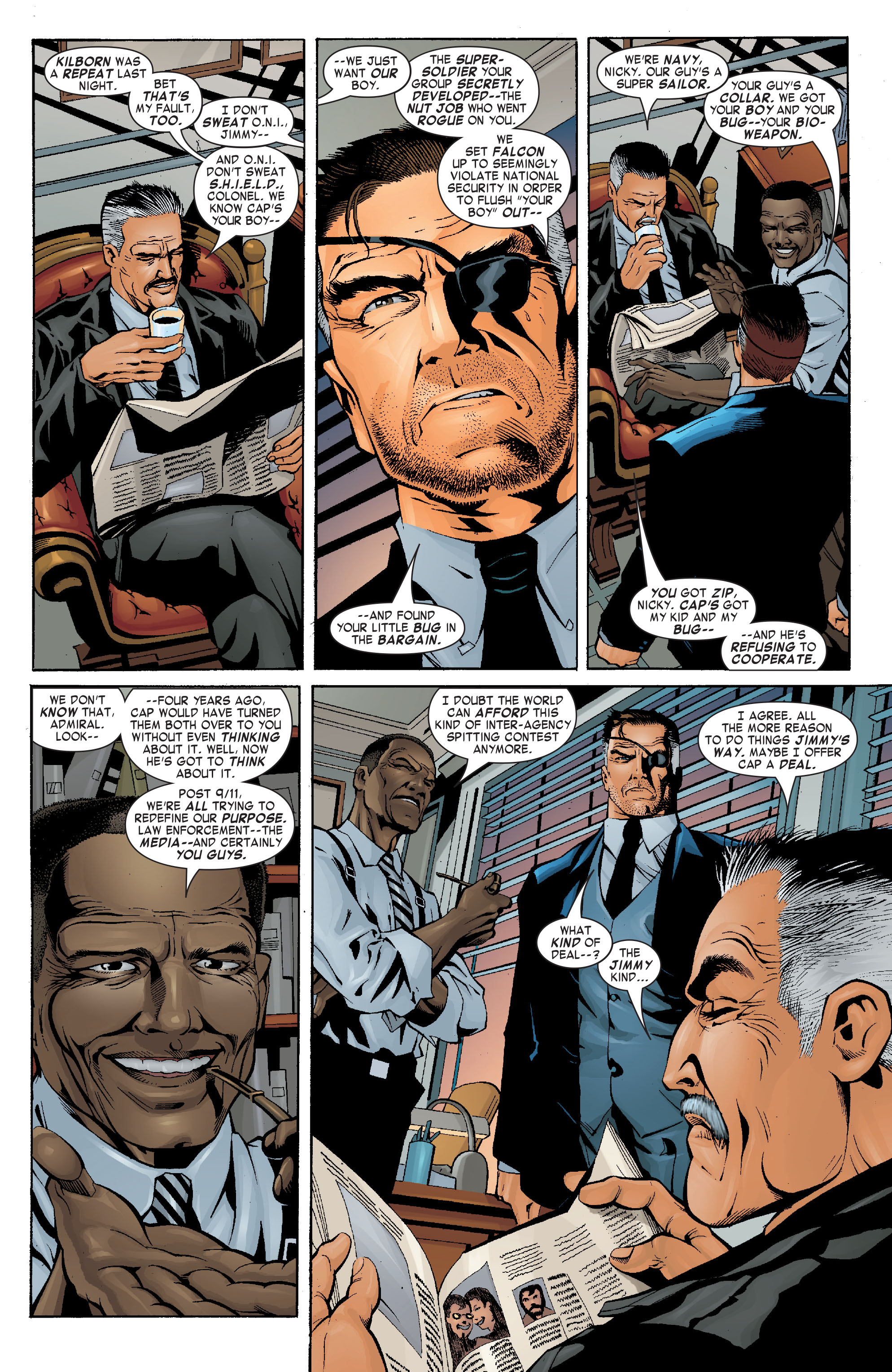 Captain America & the Falcon 5 Page 9