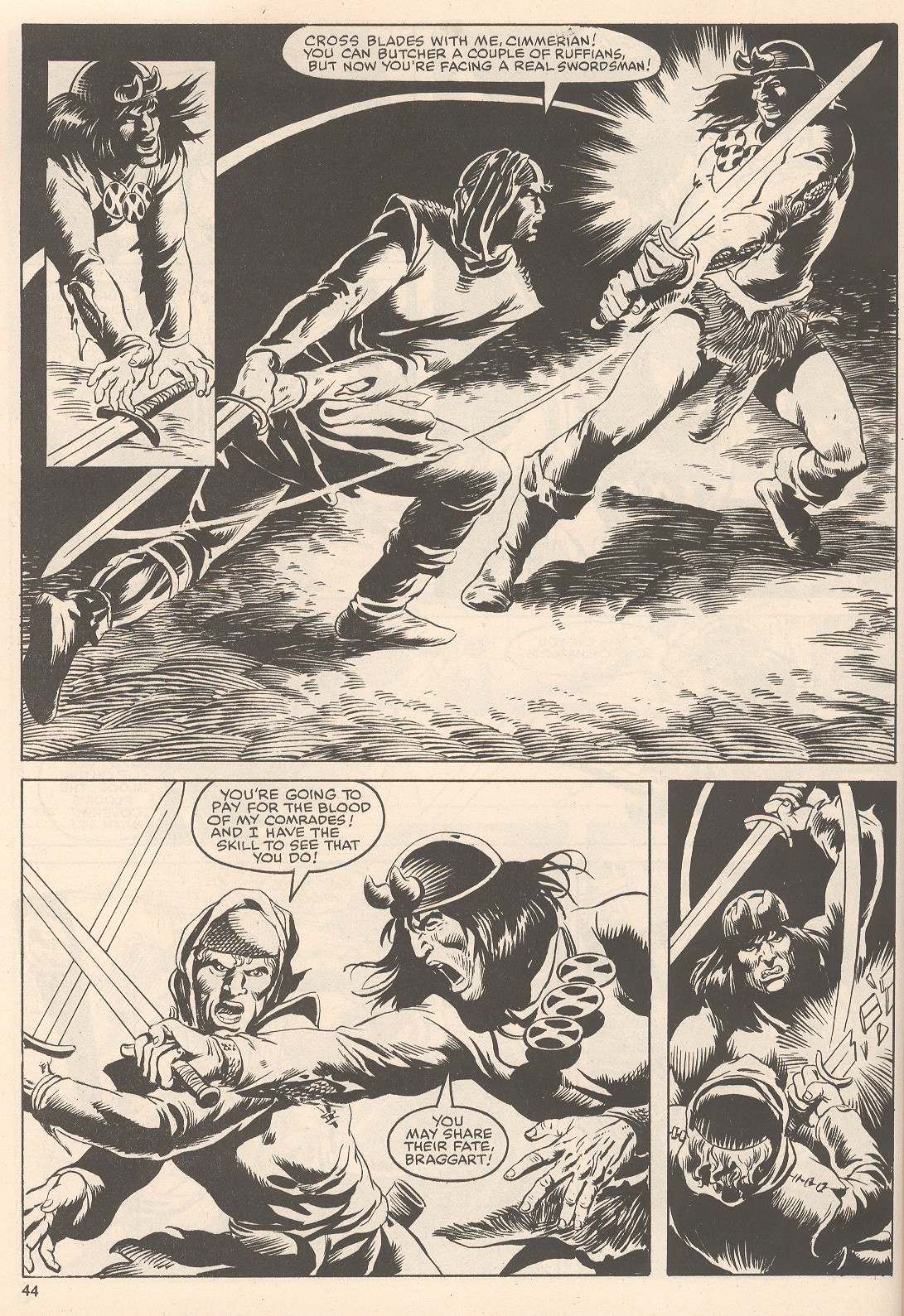 Read online The Savage Sword Of Conan comic -  Issue #105 - 44