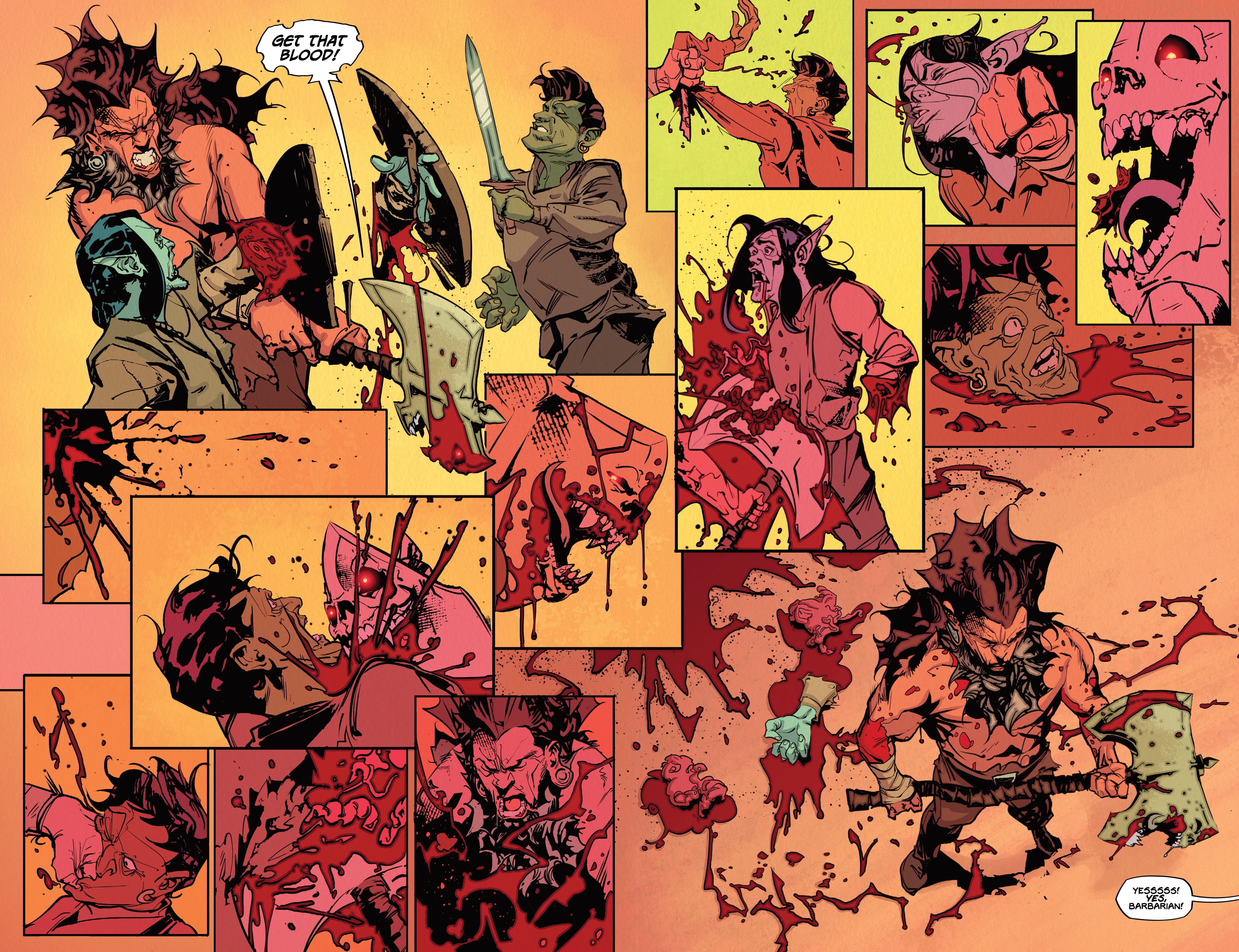 Read online Barbaric comic -  Issue #1 - 8