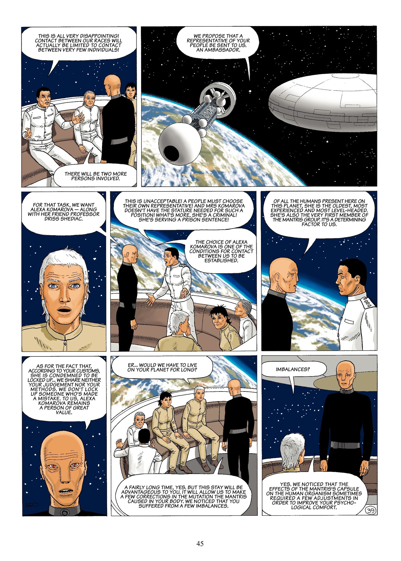 Read online Antares comic -  Issue #6 - 47