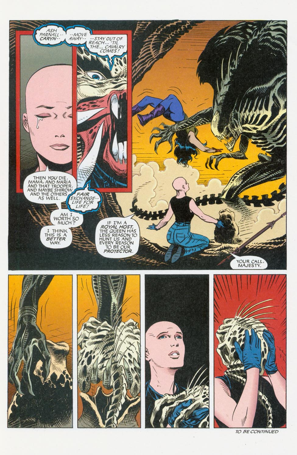 Read online Aliens/Predator: The Deadliest of the Species comic -  Issue #8 - 25