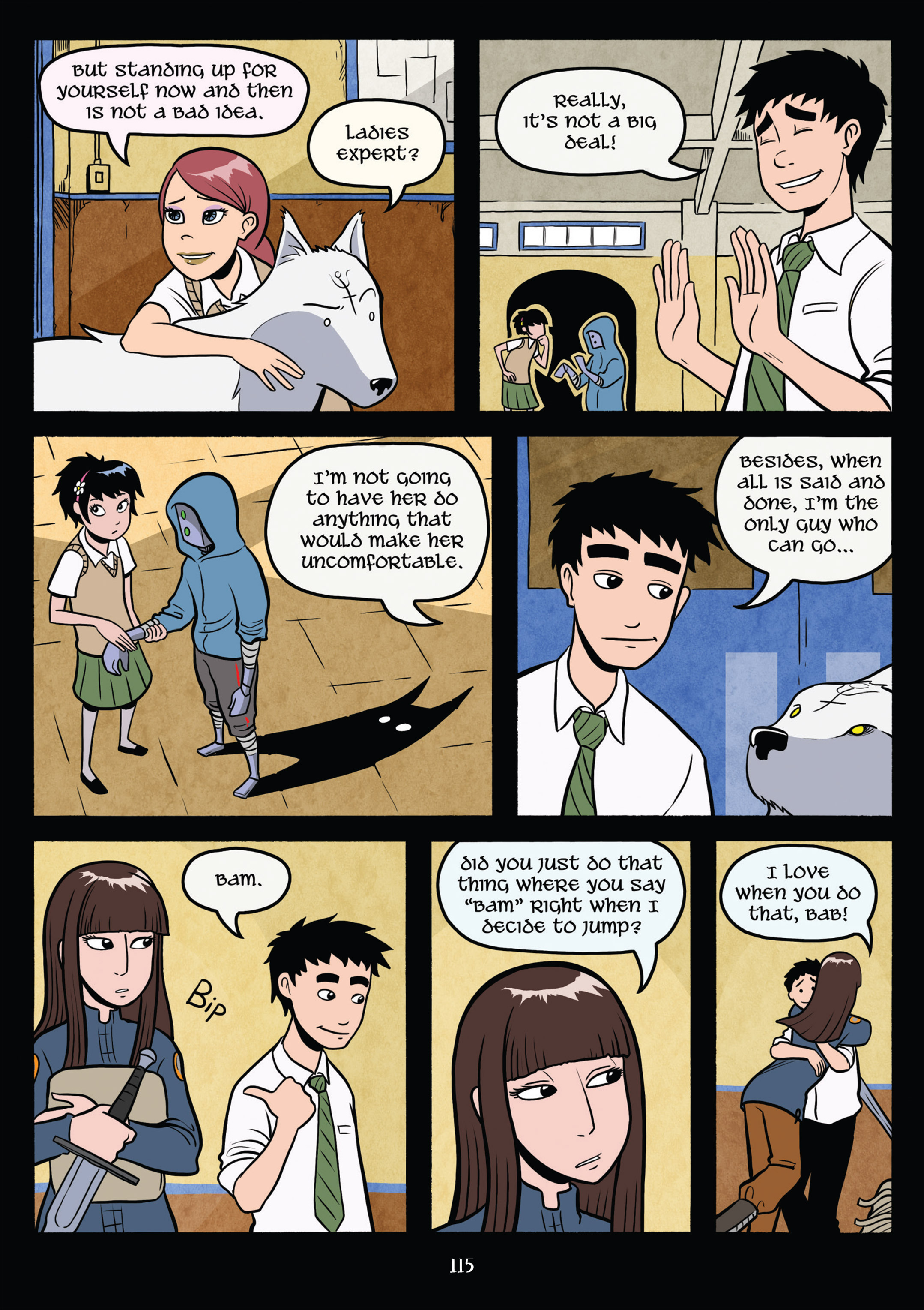 Read online Gunnerkrigg Court comic -  Issue # TPB 4 (Part 2) - 15