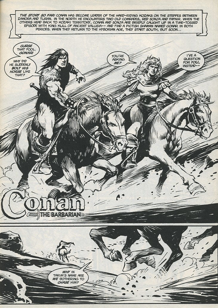 Read online The Savage Sword Of Conan comic -  Issue #223 - 41