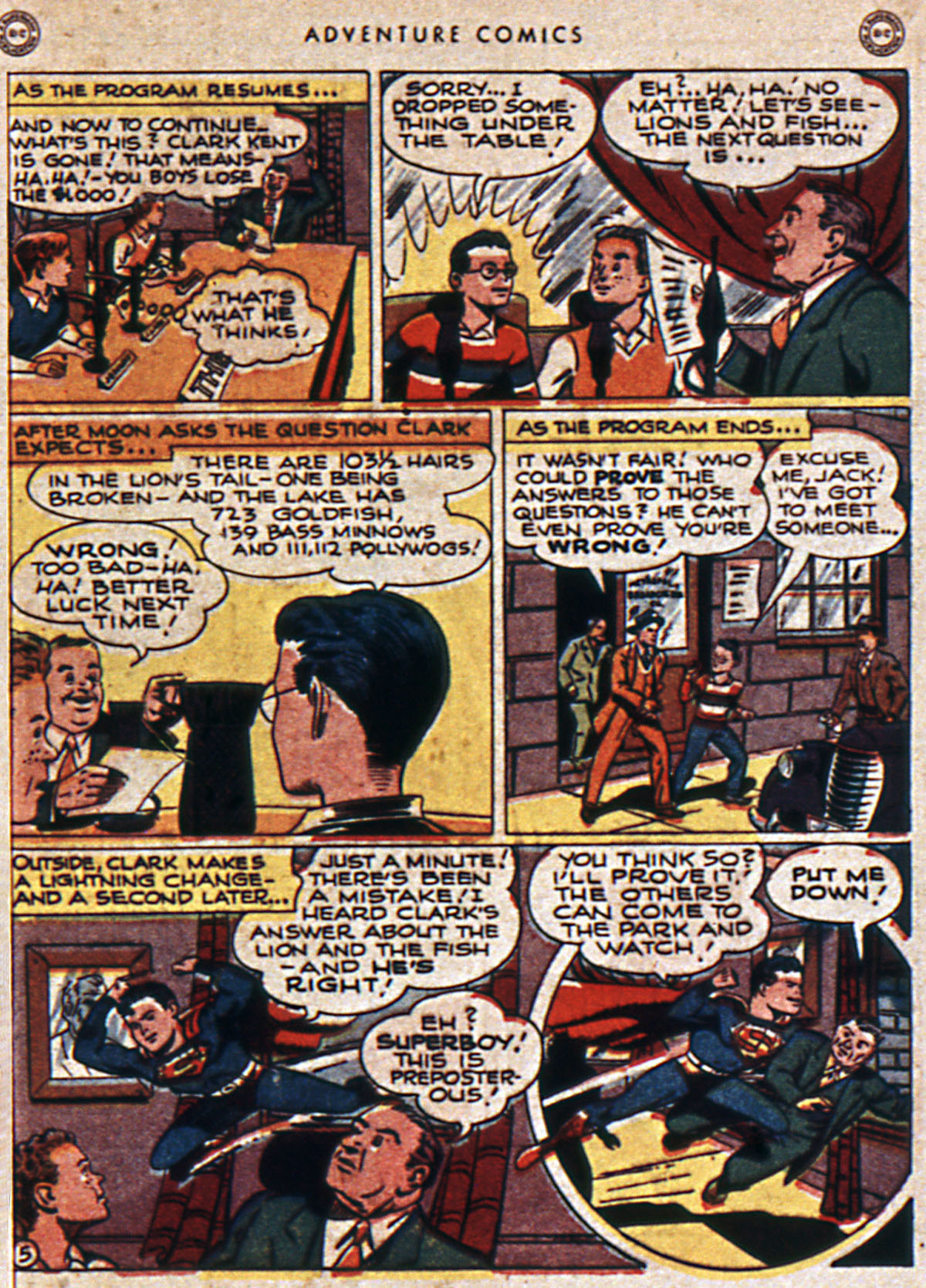 Read online Adventure Comics (1938) comic -  Issue #111 - 7