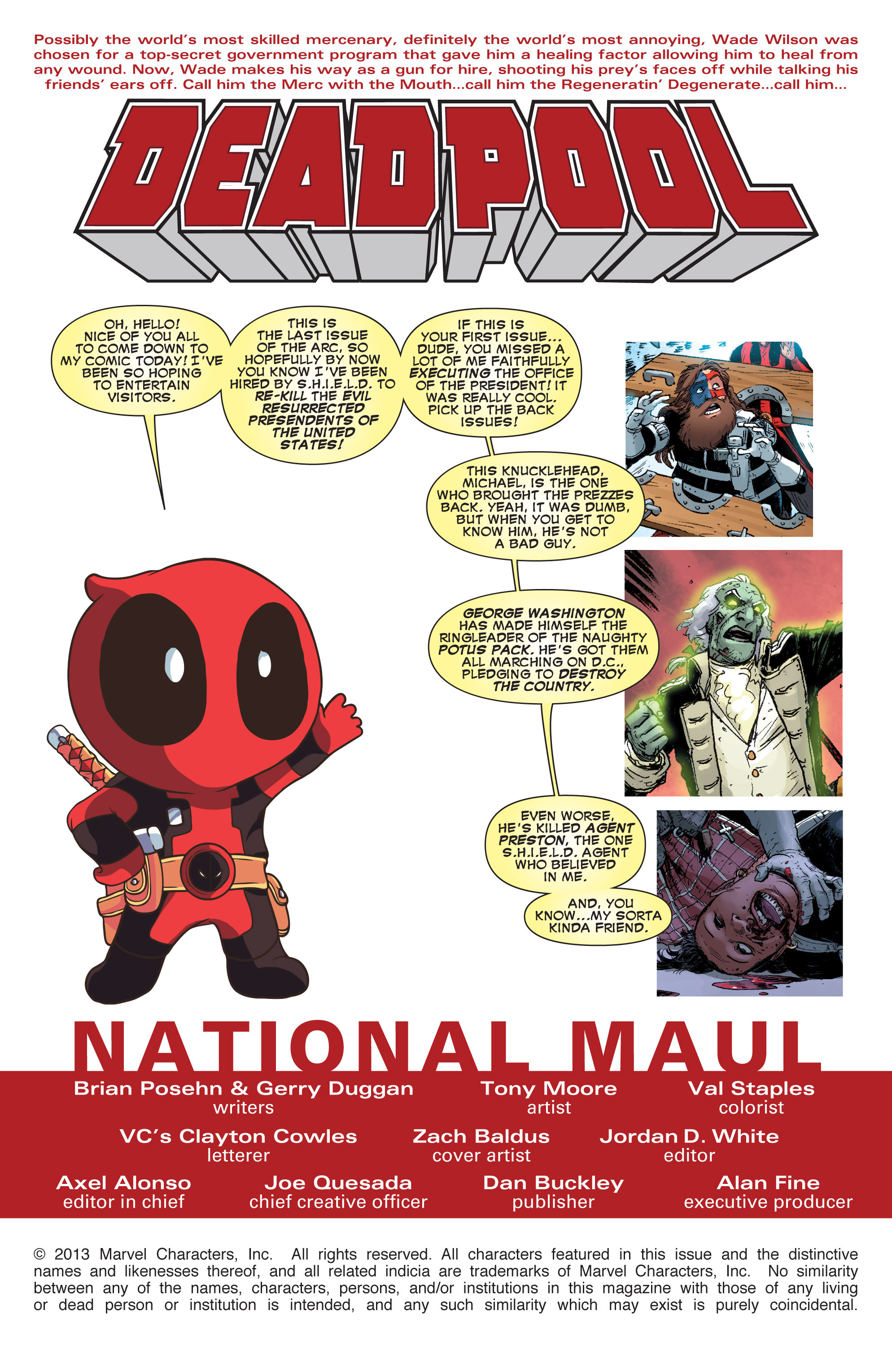 Read online Deadpool: Dead Presidents comic -  Issue # Full - 118