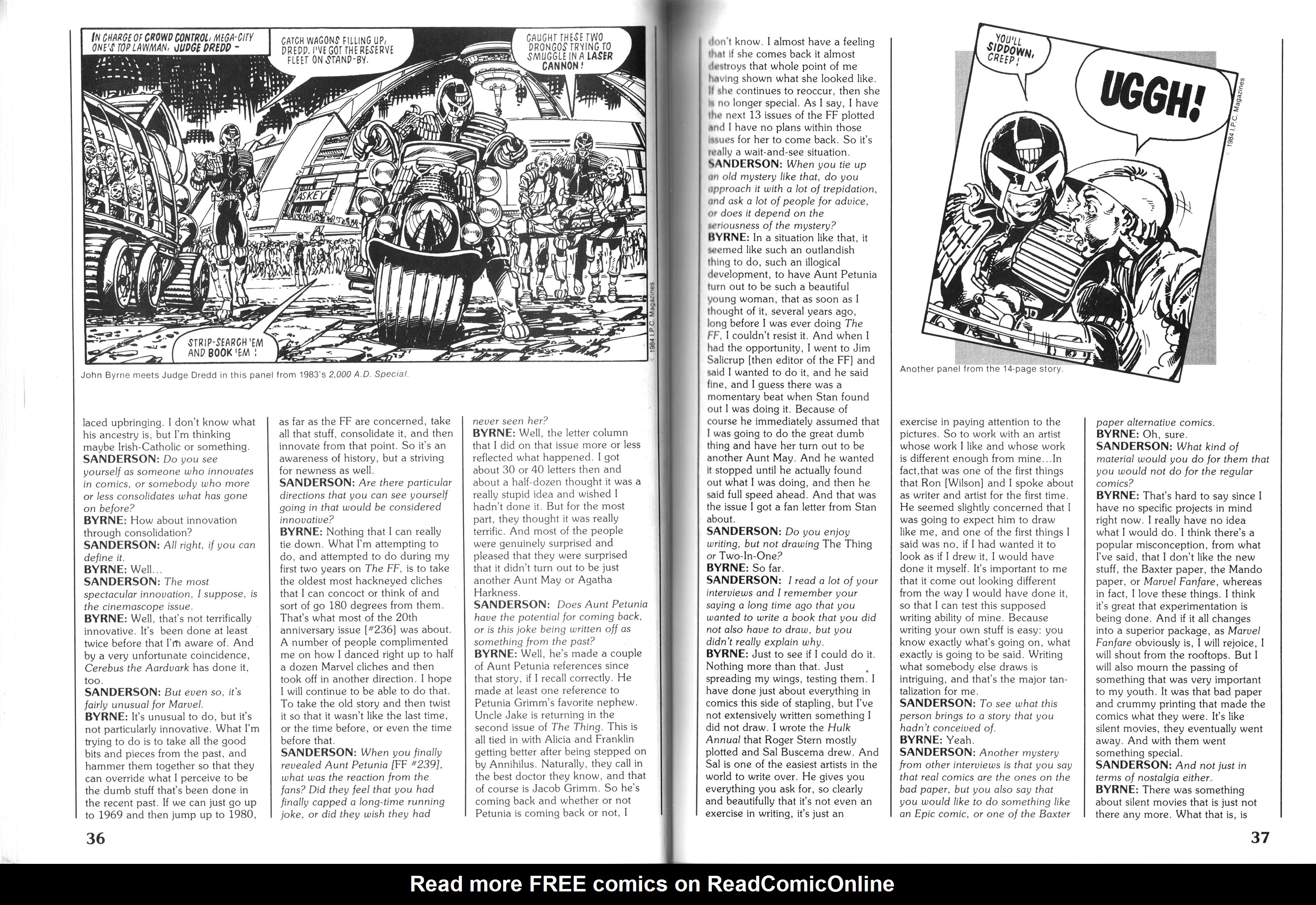Read online Focus on John Byrne comic -  Issue # Full - 19
