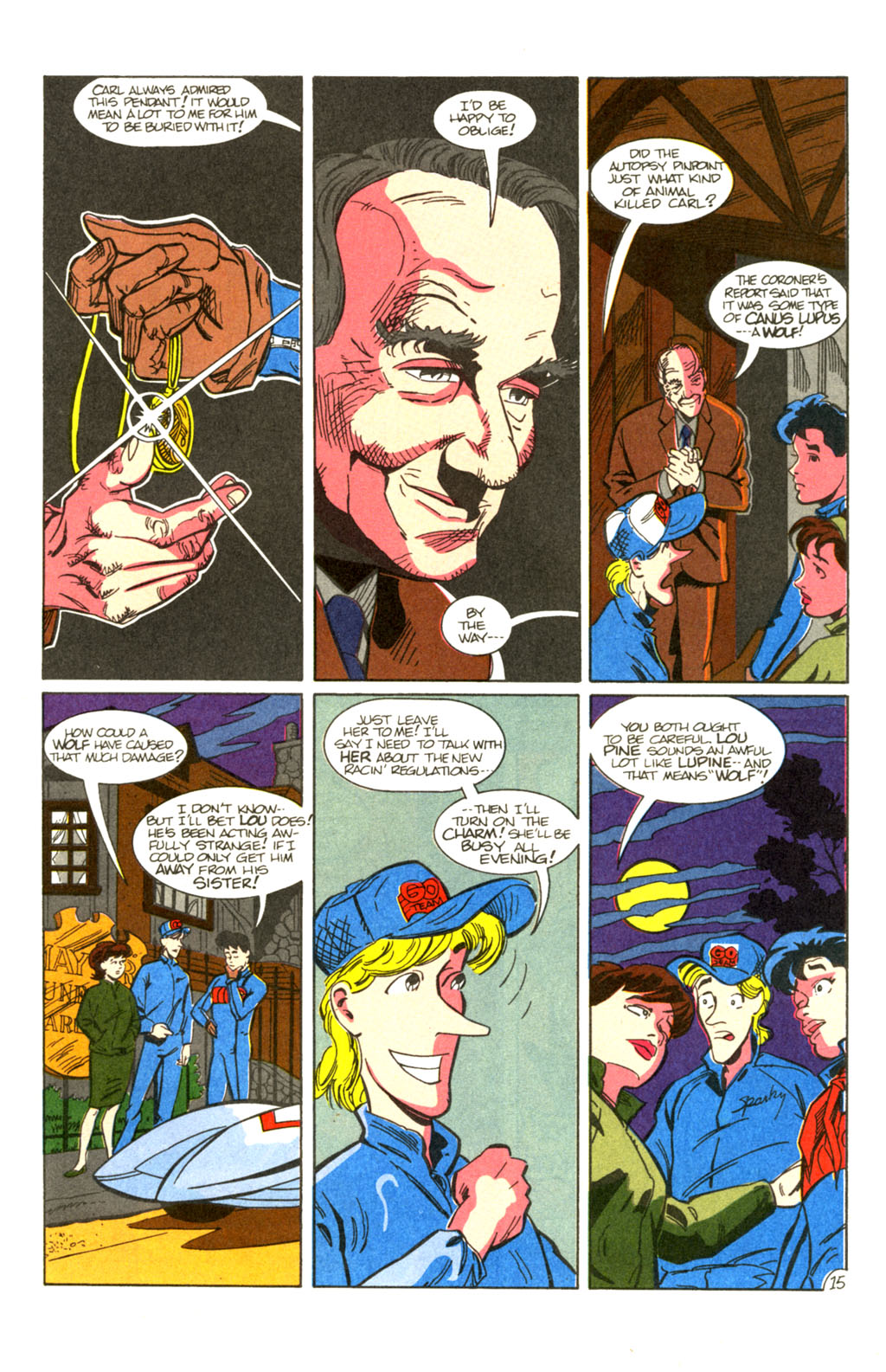 Read online Speed Racer (1987) comic -  Issue #28 - 20