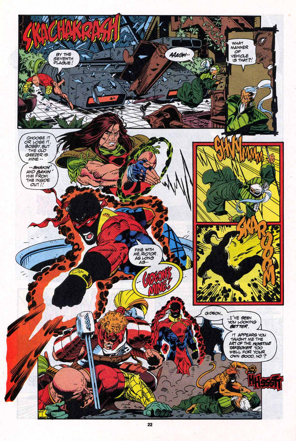 Read online X-Force (1991) comic -  Issue #23 - 22