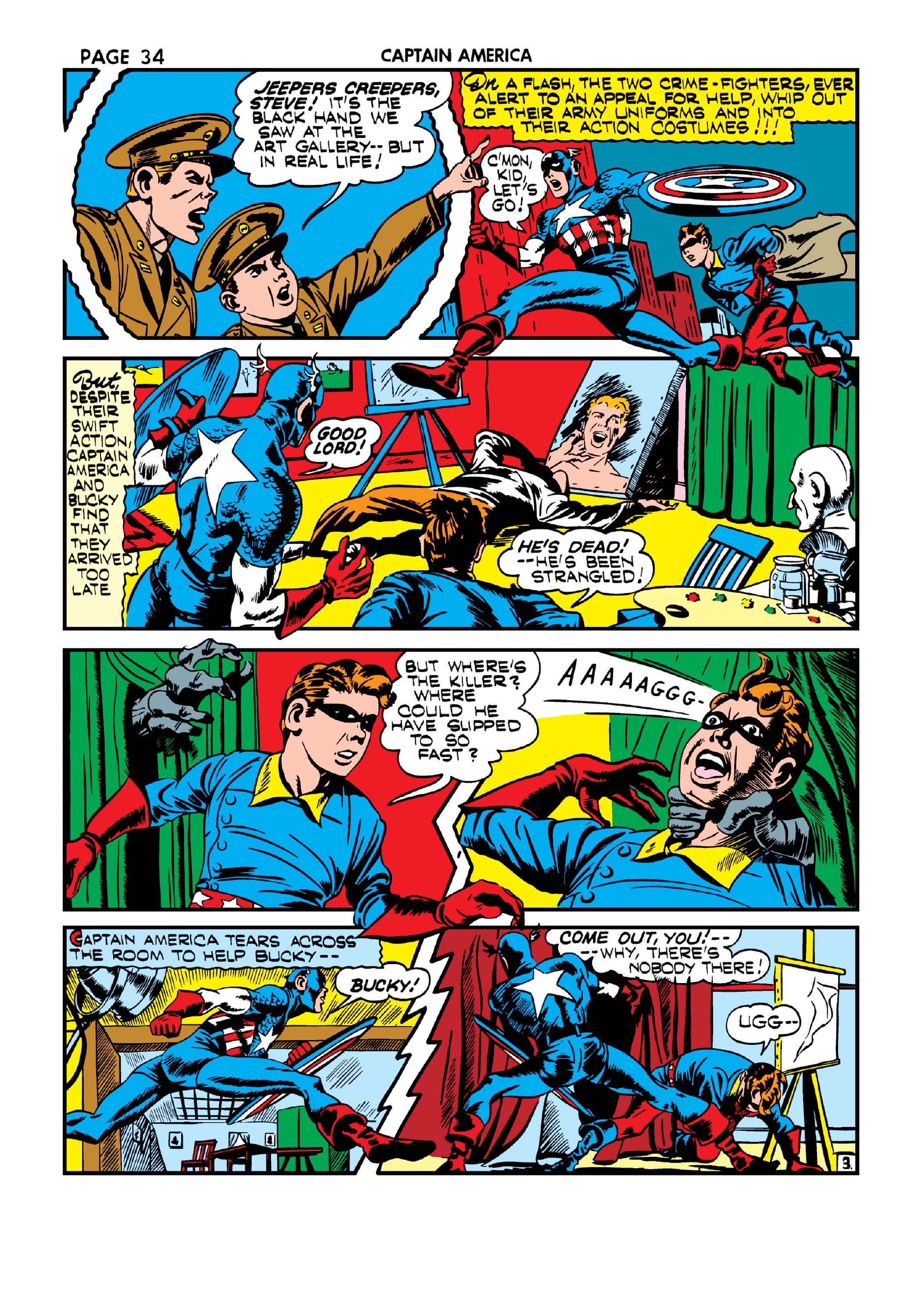 Read online Marvel Masterworks: Golden Age Captain America comic -  Issue # TPB 3 (Part 1) - 42