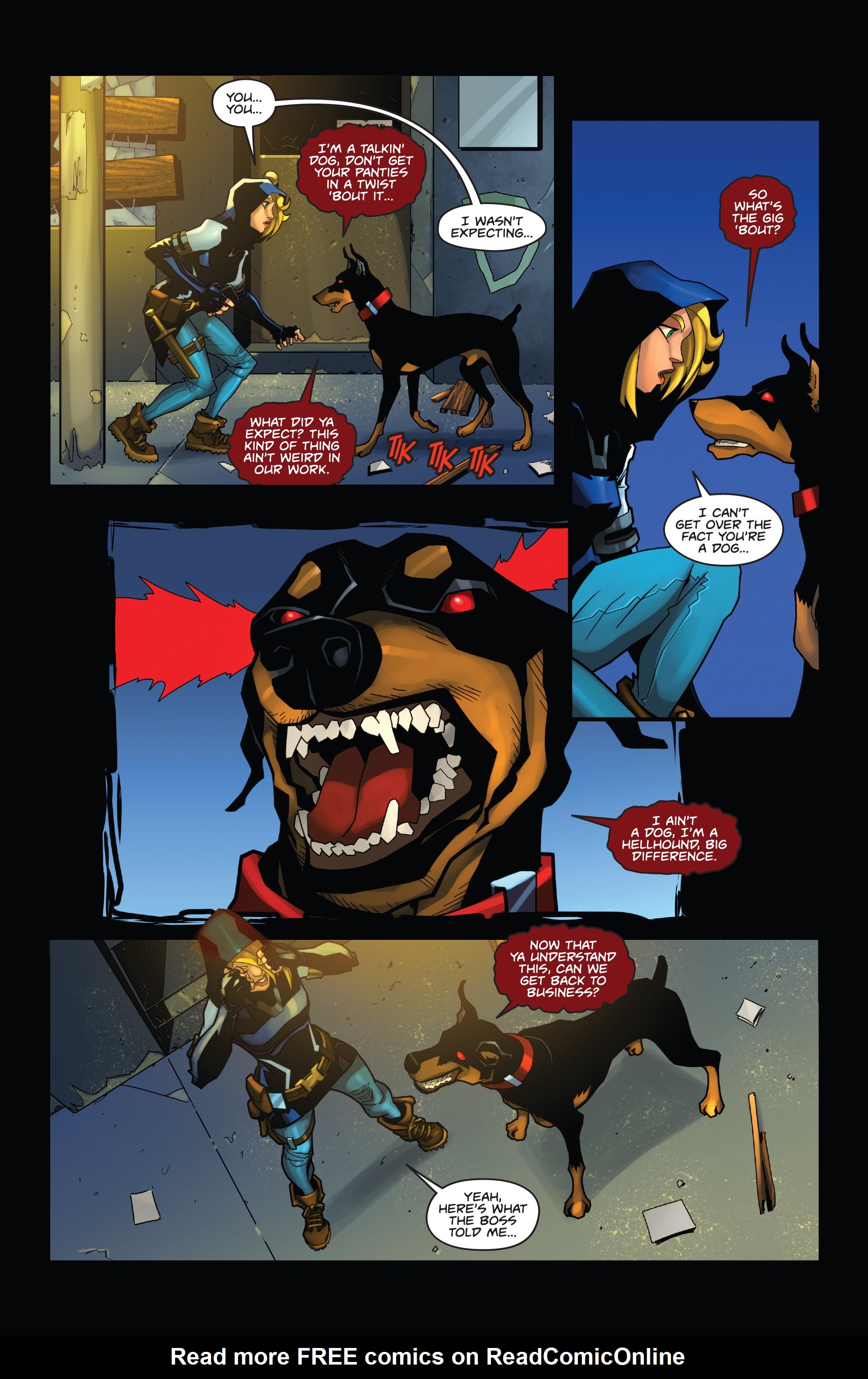 Read online Obey Me comic -  Issue #0 - 5