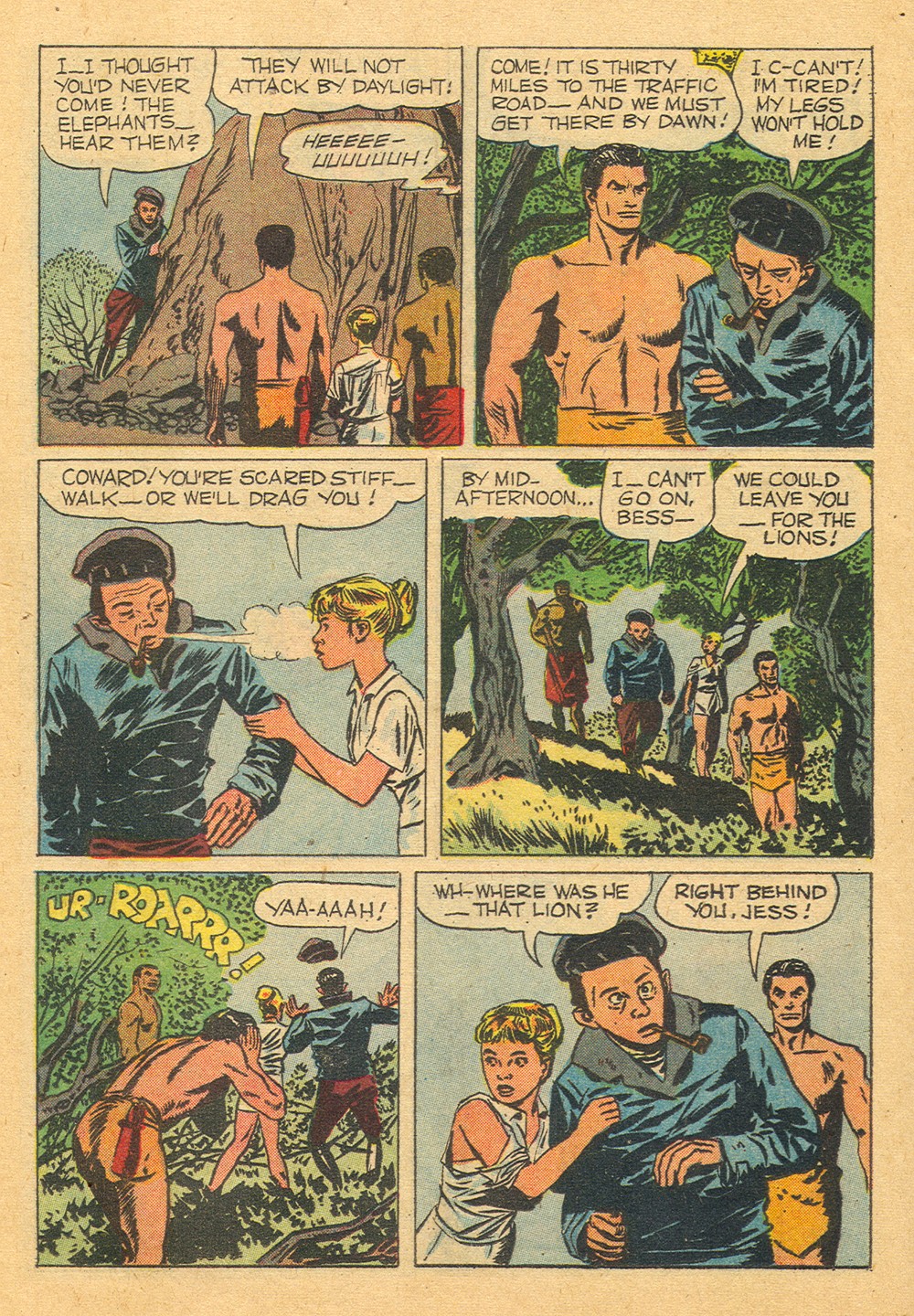 Read online Tarzan (1948) comic -  Issue #110 - 16