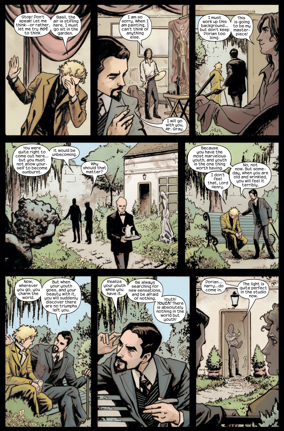 Read online Marvel Illustrated: The Picture of Dorian Gray comic -  Issue #1 - 8