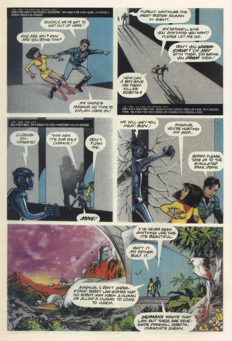 Read online Magnus Robot Fighter (1991) comic -  Issue #20 - 10