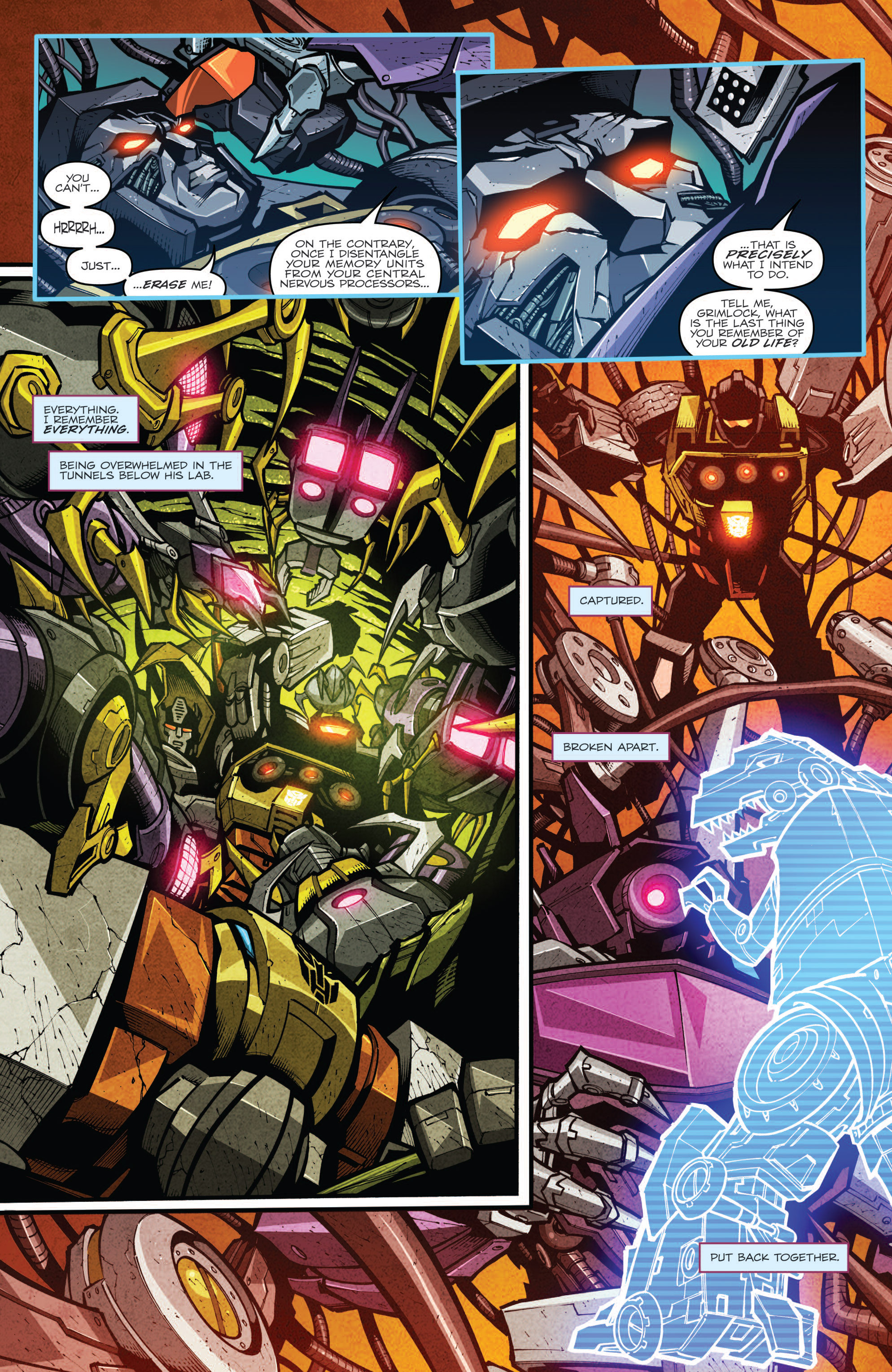 Read online The Transformers Prime: Rage of the Dinobots comic -  Issue #4 - 12