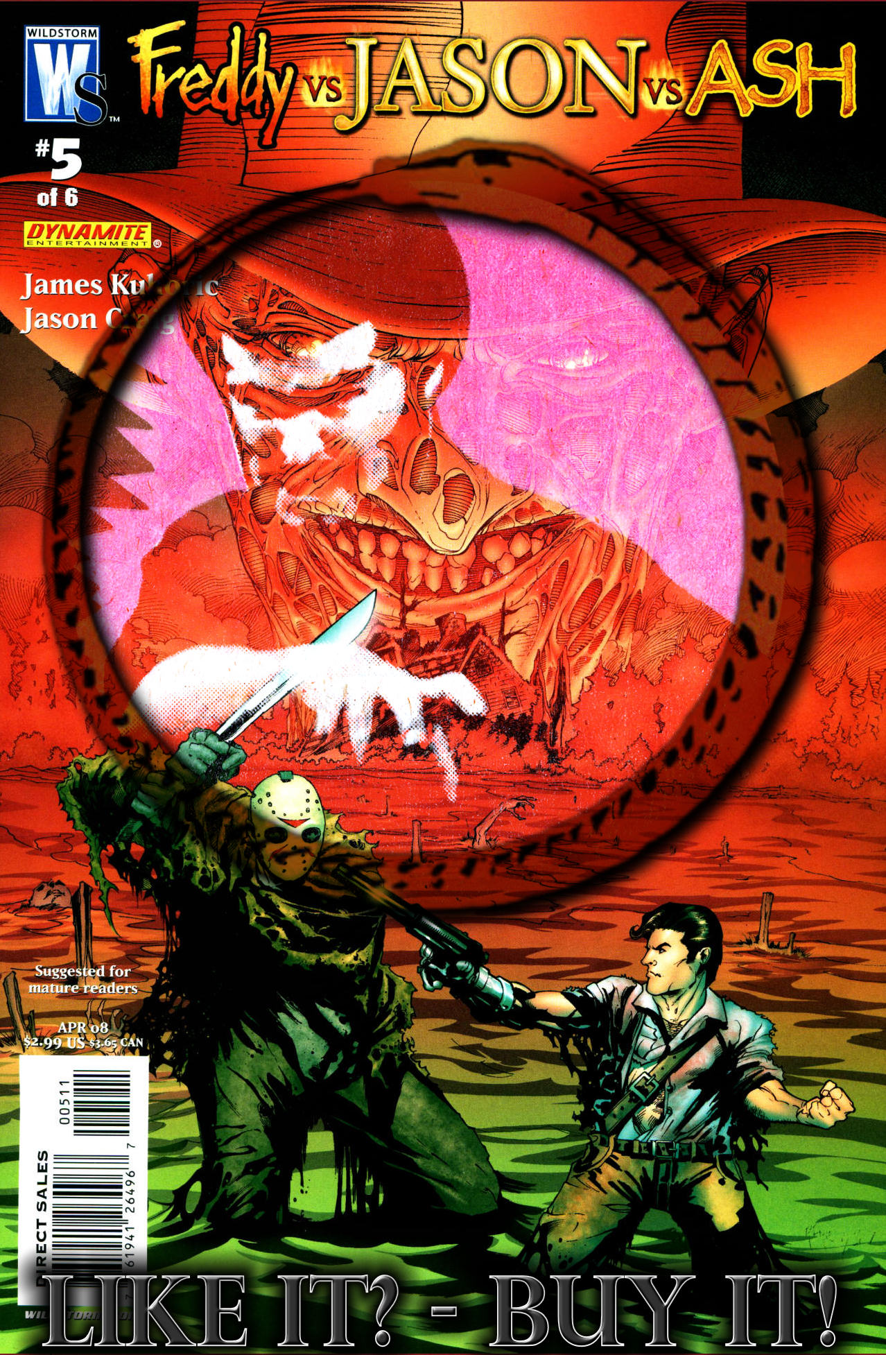 Read online Freddy Vs Jason Vs Ash comic -  Issue #5 - 25