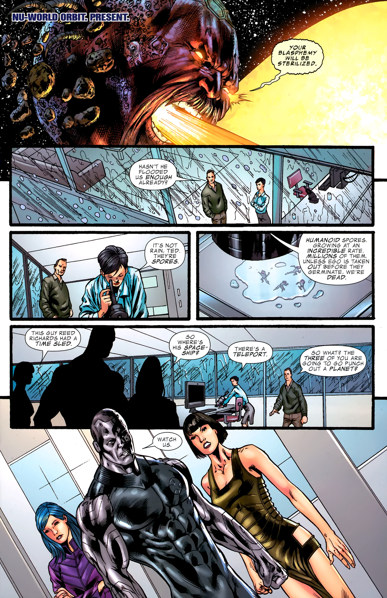 Read online Fantastic Force (2009) comic -  Issue #4 - 9