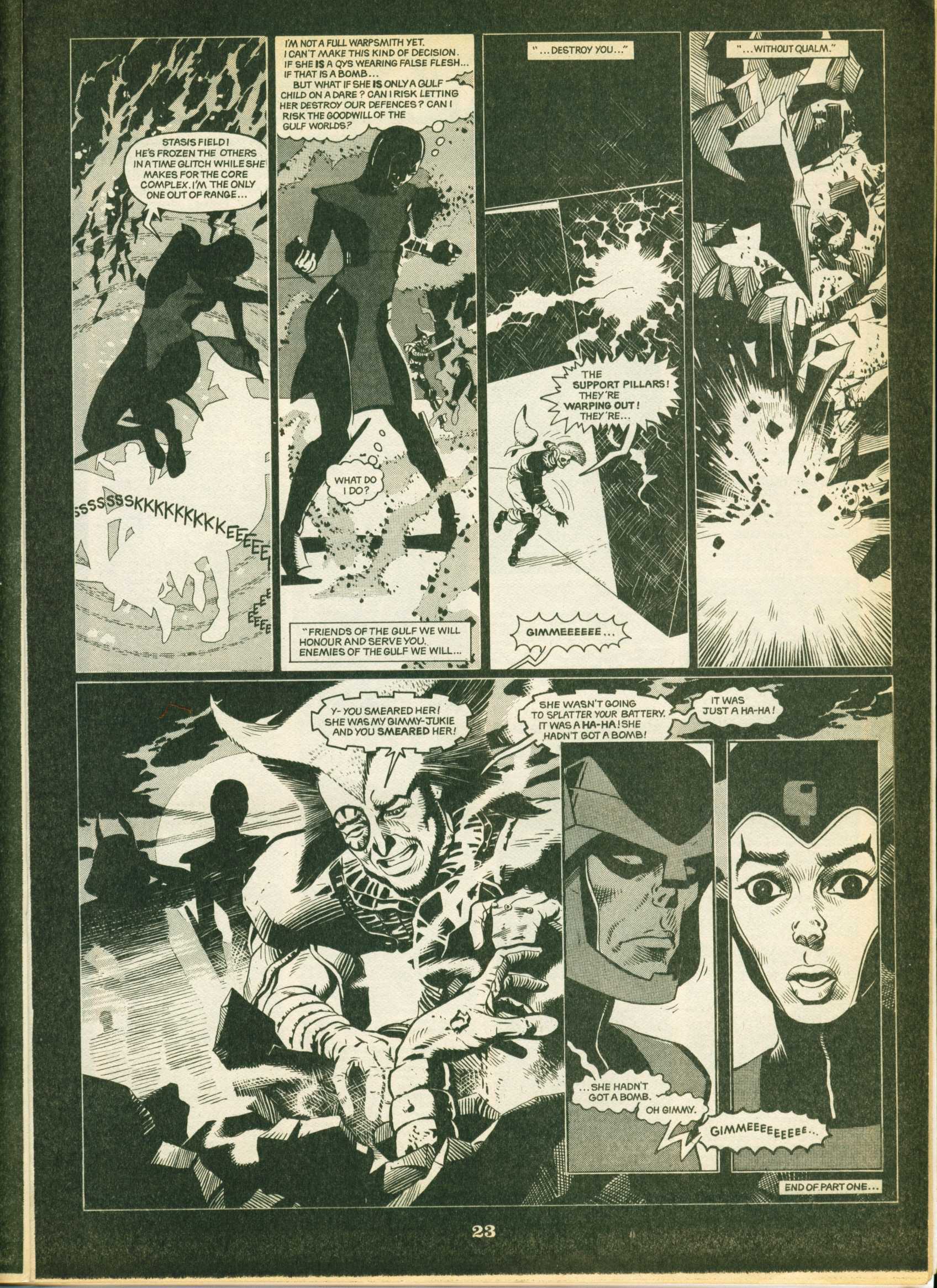 Read online Warrior comic -  Issue #9 - 23