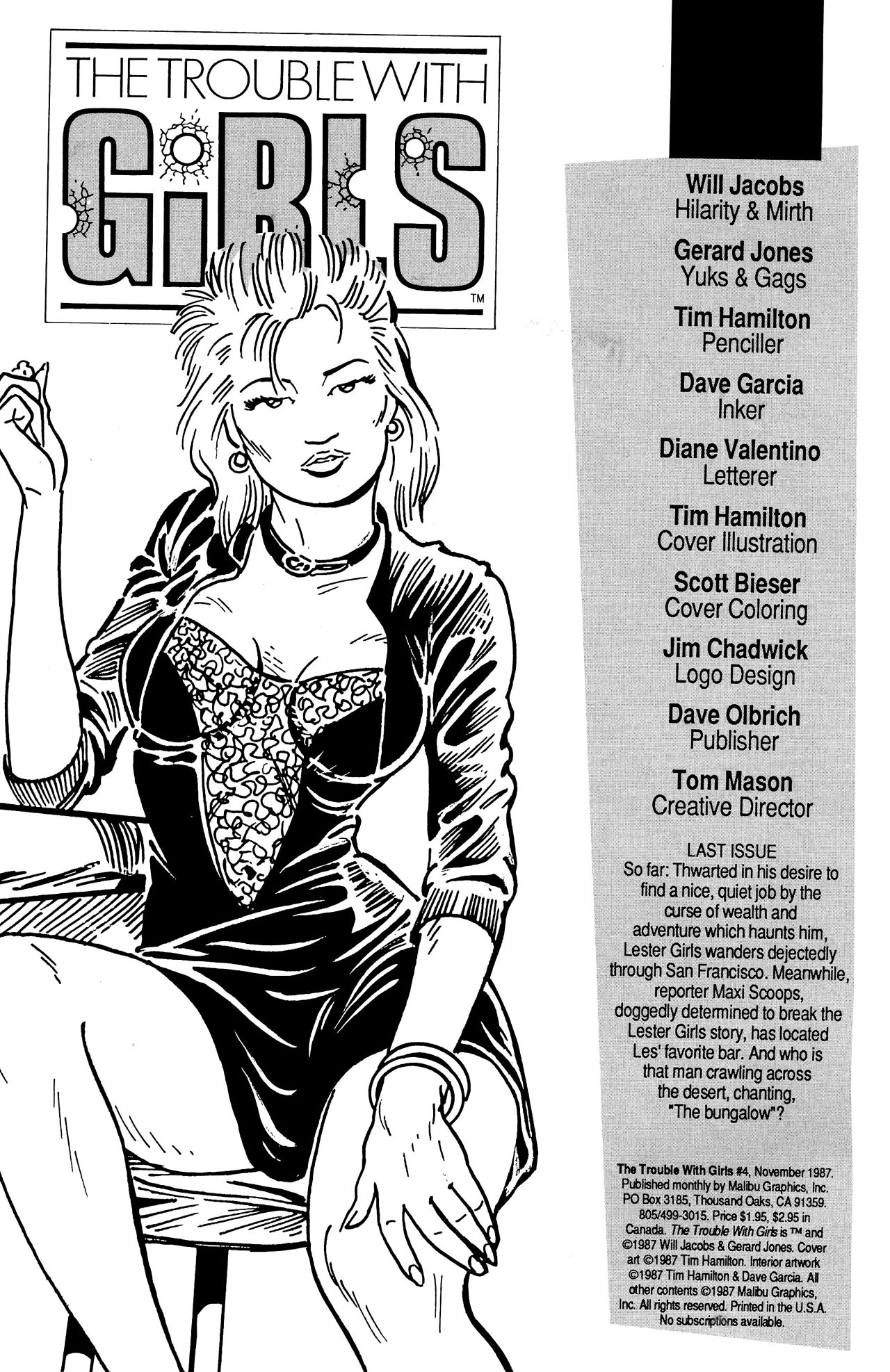 Read online The Trouble with Girls comic -  Issue #4 - 2