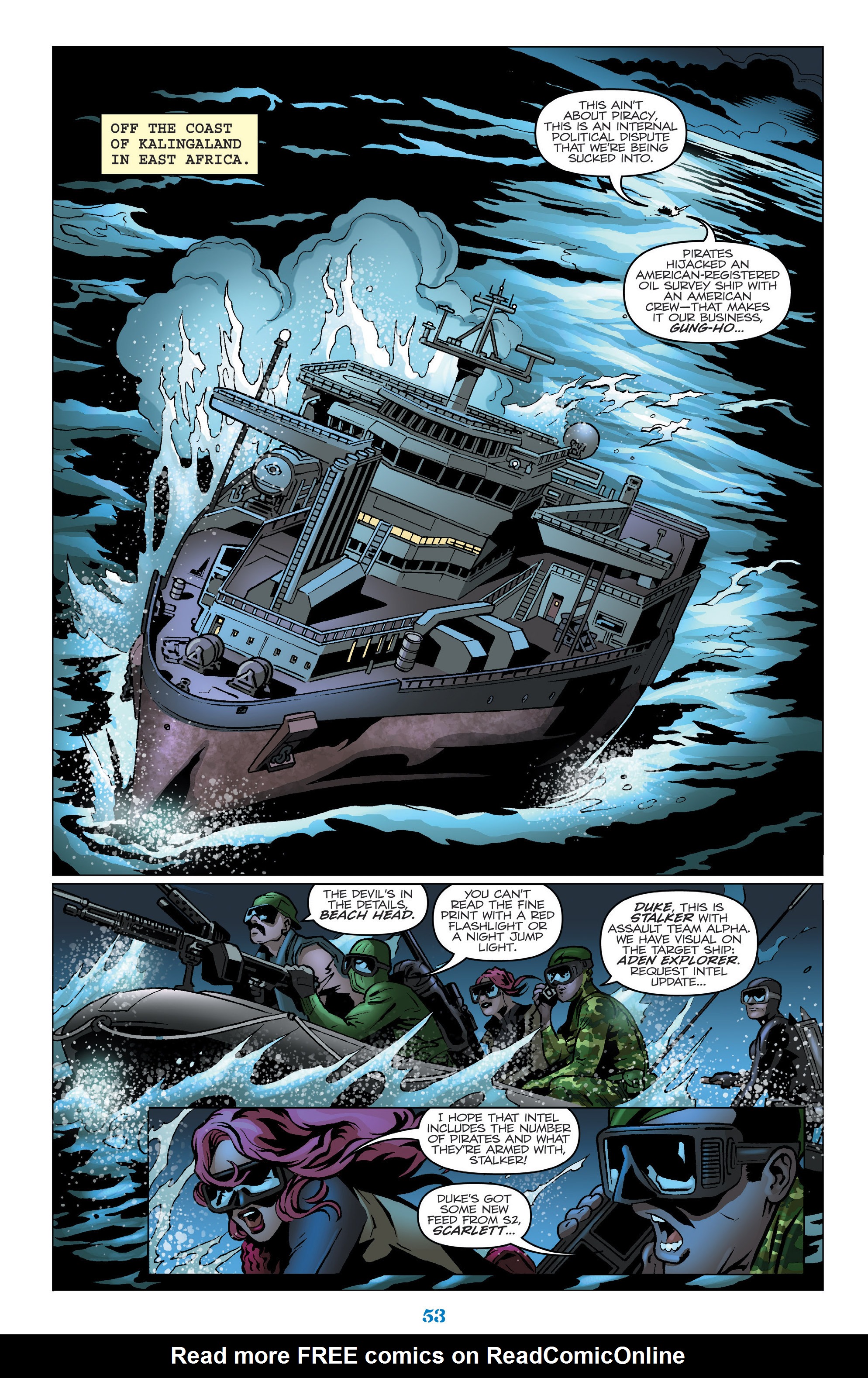Read online Classic G.I. Joe comic -  Issue # TPB 19 (Part 1) - 54