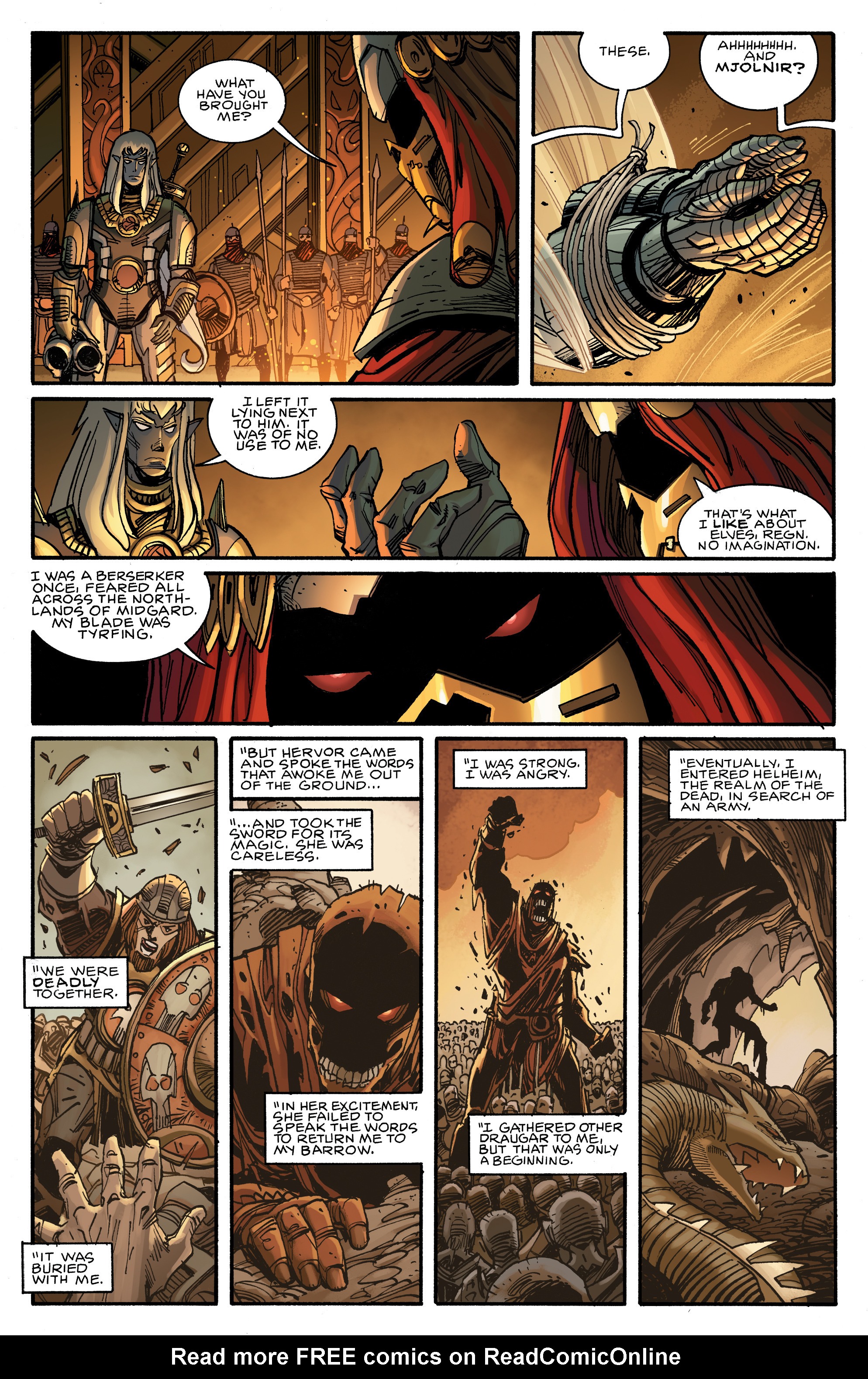 Read online Ragnarok comic -  Issue #11 - 12