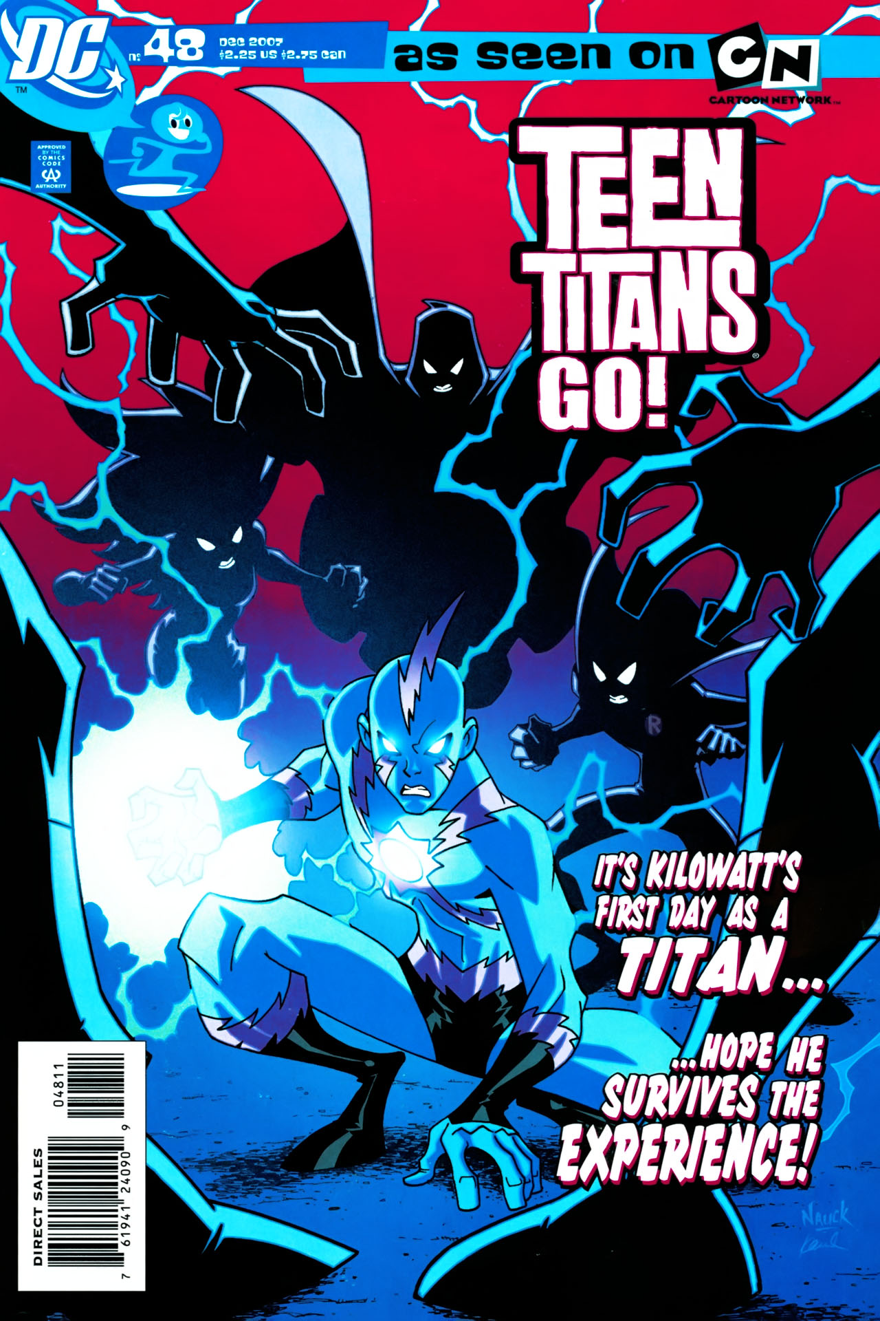 Read online Teen Titans Go! (2003) comic -  Issue #48 - 1