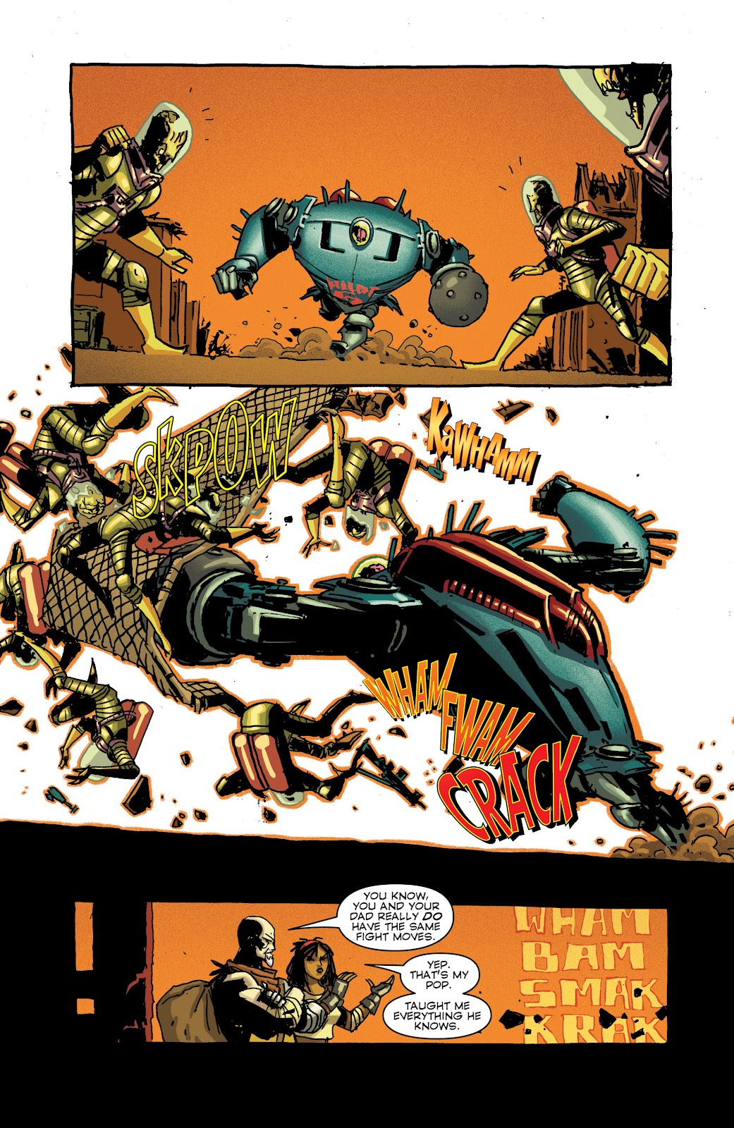 Mars Attacks: Occupation issue 5 - Page 12