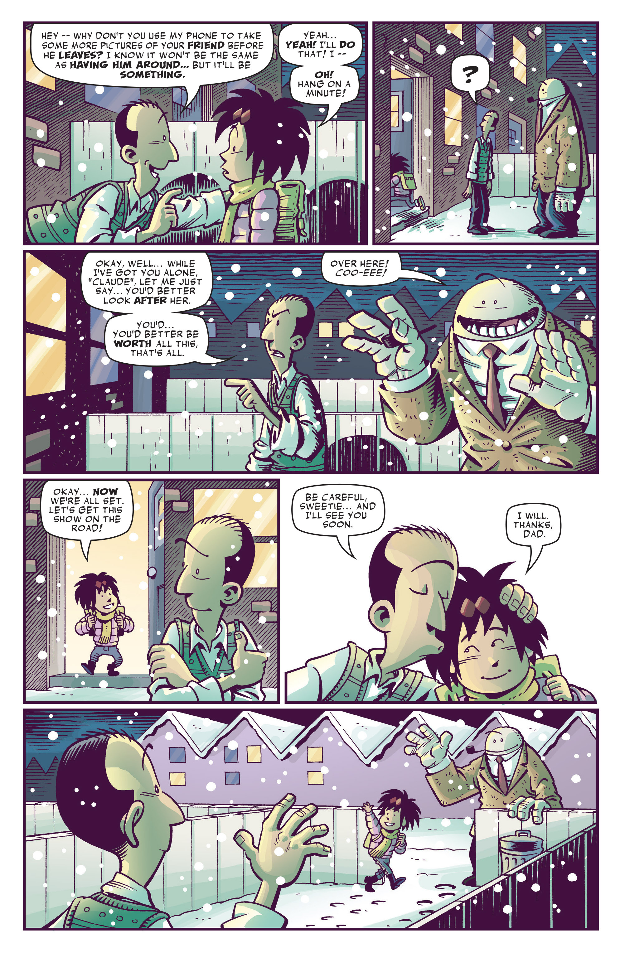 Read online Abigail And The Snowman comic -  Issue #3 - 25