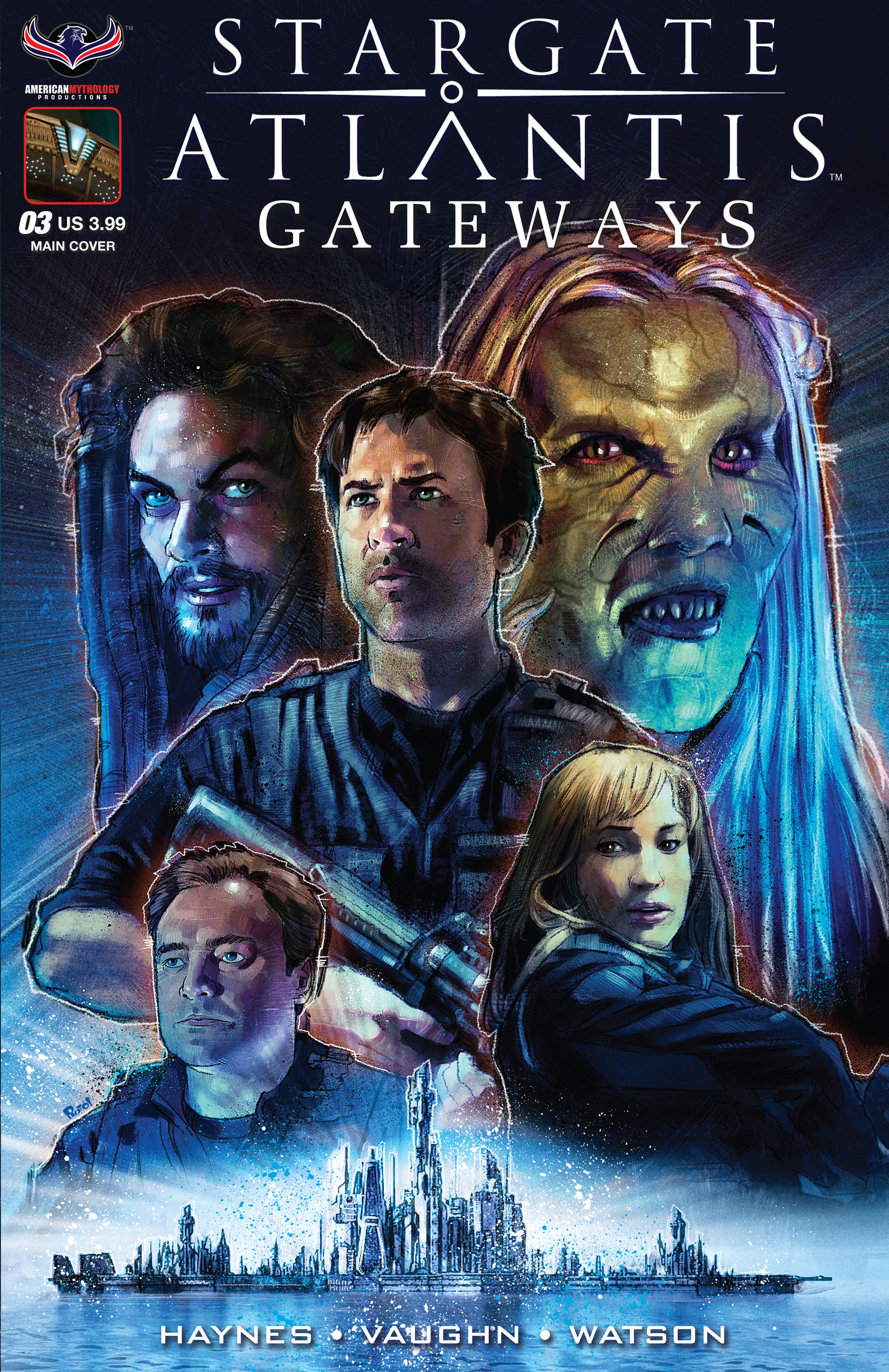 Read online Stargate Atlantis: Gateways comic -  Issue #3 - 1