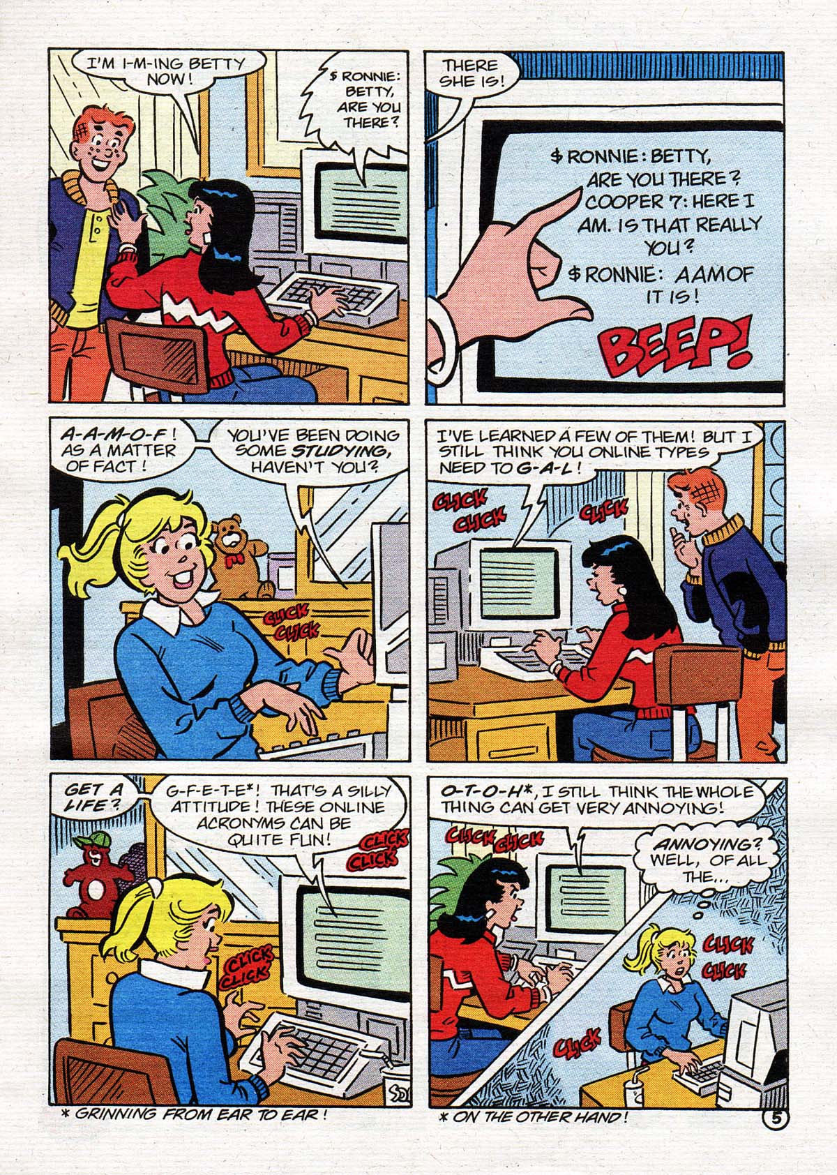 Read online Betty and Veronica Digest Magazine comic -  Issue #144 - 6