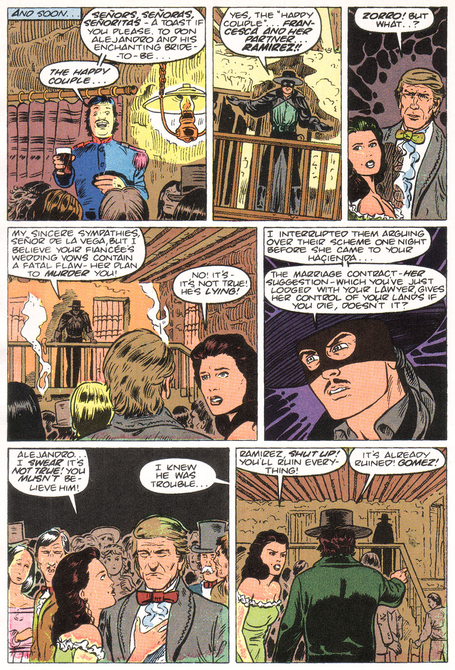Read online Zorro (1990) comic -  Issue #11 - 23