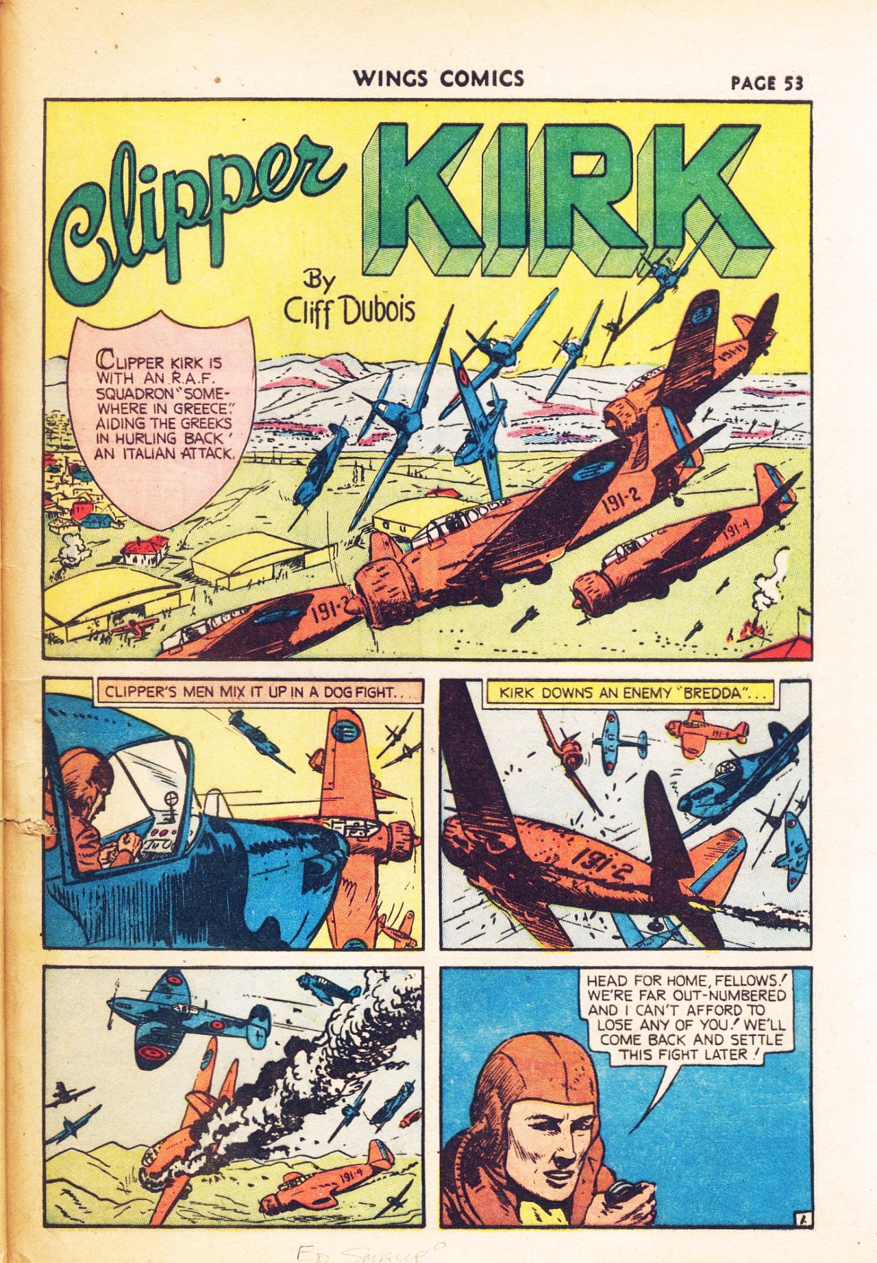 Read online Wings Comics comic -  Issue #8 - 55