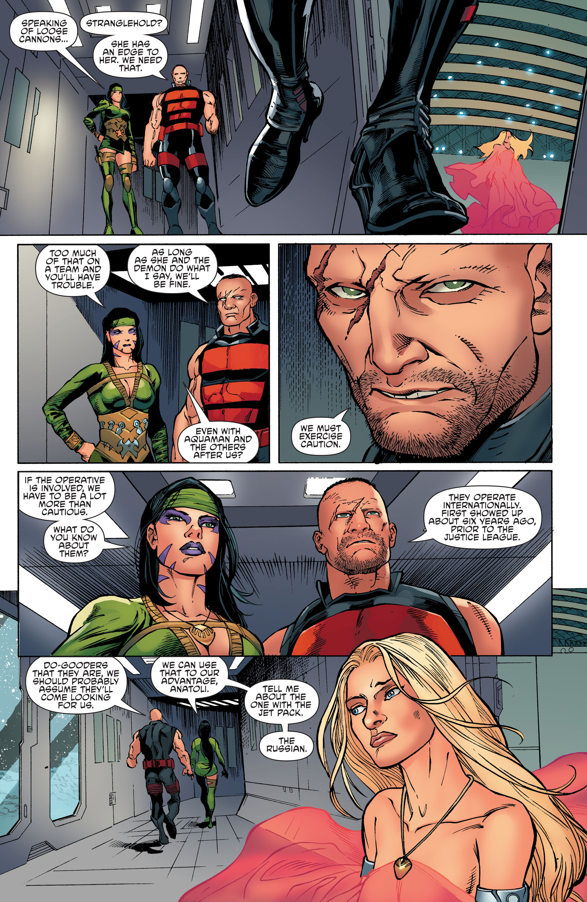 Read online Aquaman and the Others comic -  Issue #8 - 10