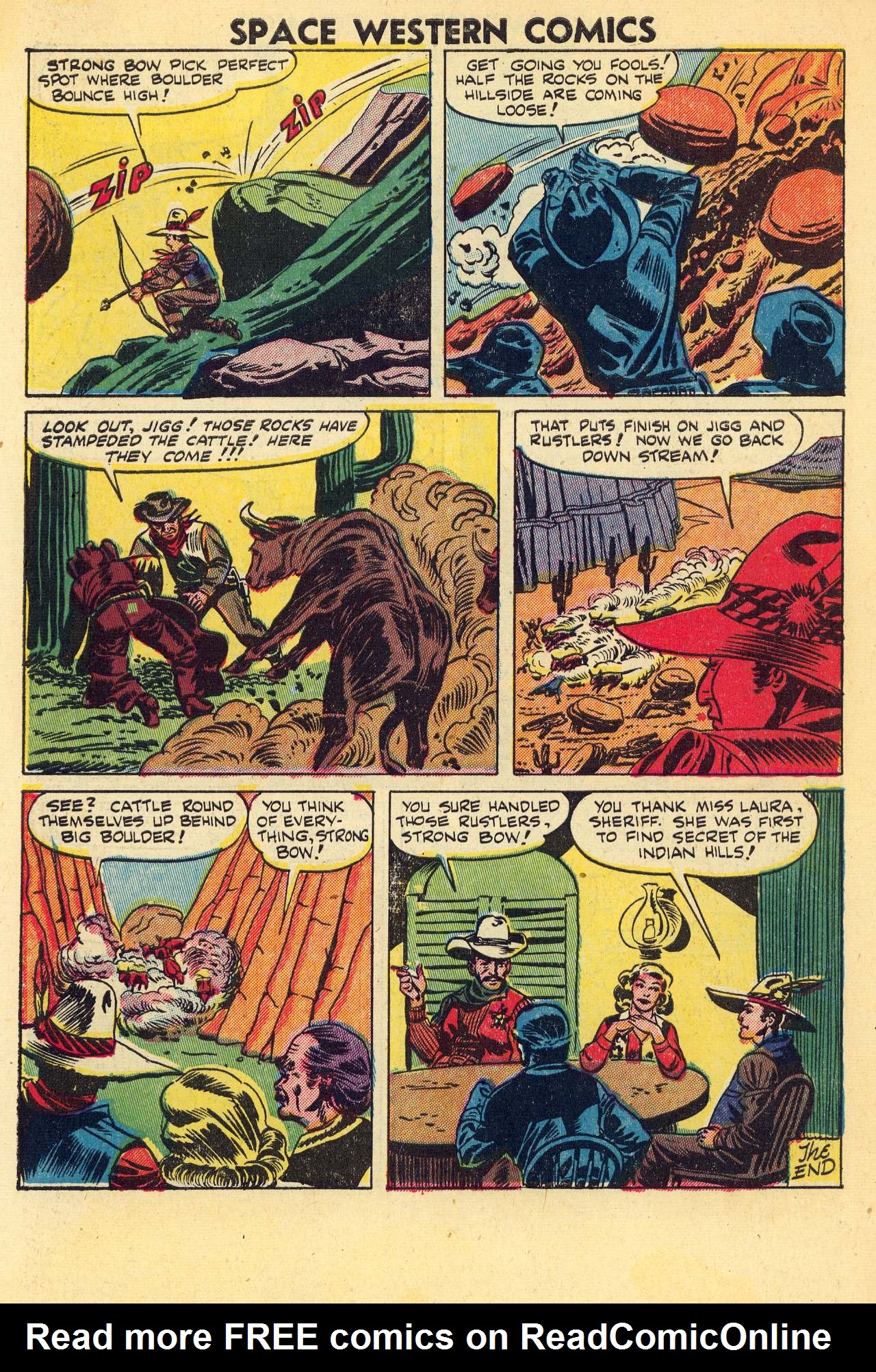 Read online Space Western Comics comic -  Issue #40 - 34