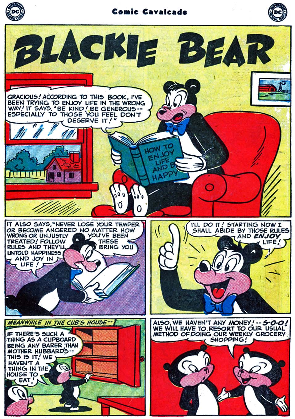 Read online Comic Cavalcade comic -  Issue #51 - 45